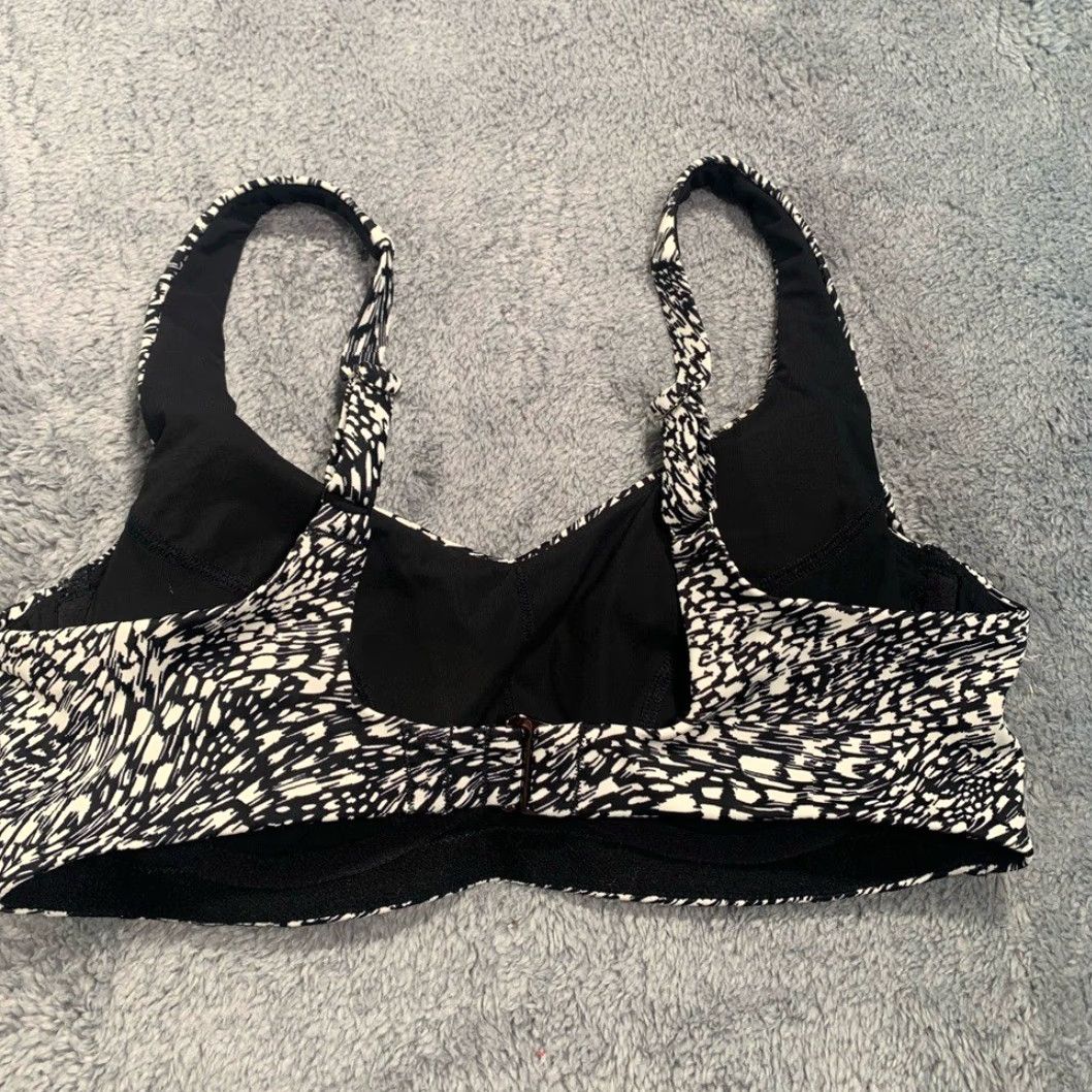 Athleta Athleta Bikini Top Bondi Black White 36B/C, Women, Cover Up, M, Regular, Black, 36B/C, Athleta, Bikini Top, Women, 36B/C Size M / US 6-8 / IT 42-44 - 2 Thumbnail