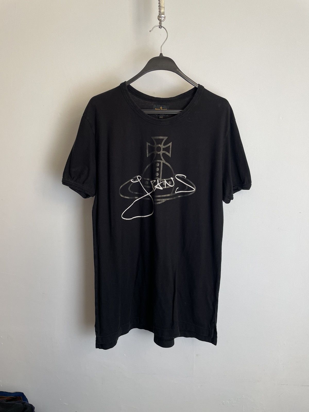 Vivienne Westwood Vintage Vivienne Westwood big logo t-shirt Size US XL / EU 56 / 4 - 1 Thumbnail