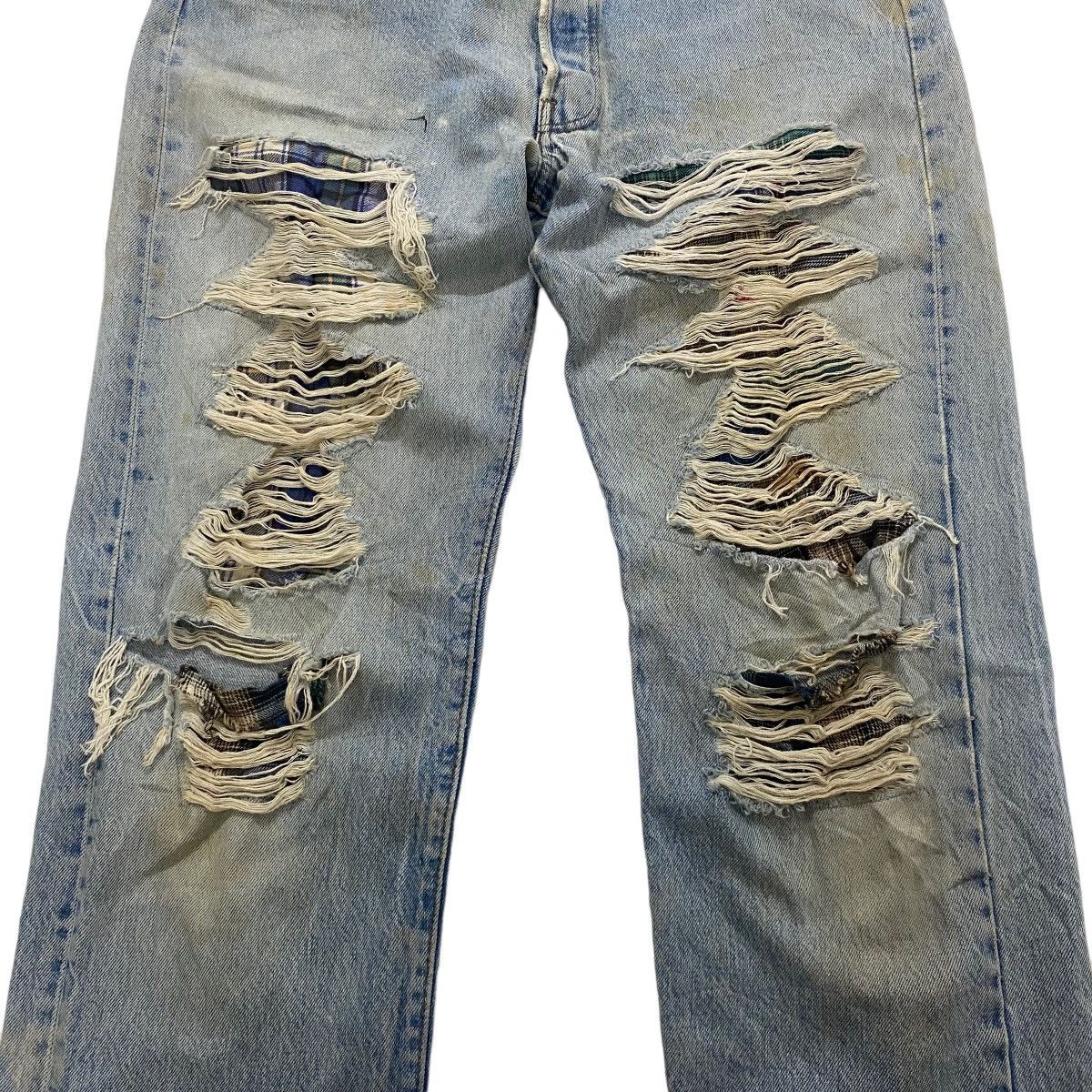 Levi's ✨Levi's thrashed denim inspired Kurt Cobain jeans Size US 32 / EU 48 - 4 Thumbnail