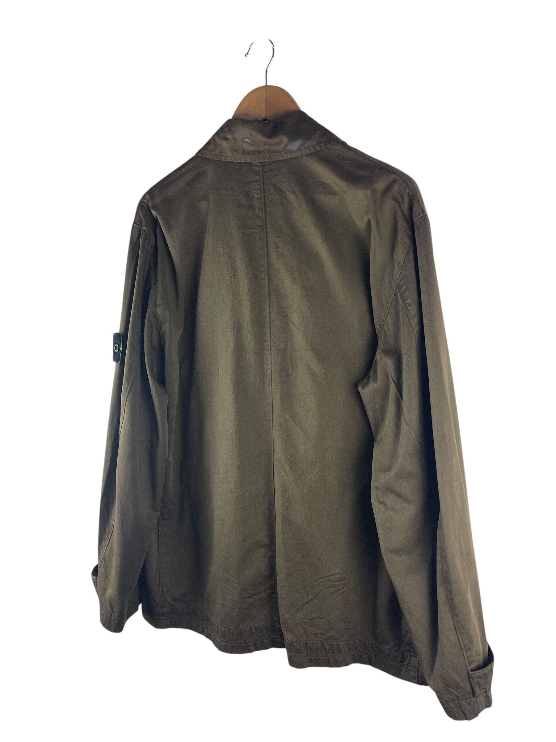 Stone Island Vintage Stone Island Raso Gommato Jacket – Made in Italy Size L / US 10 / IT 46 - 8 Thumbnail