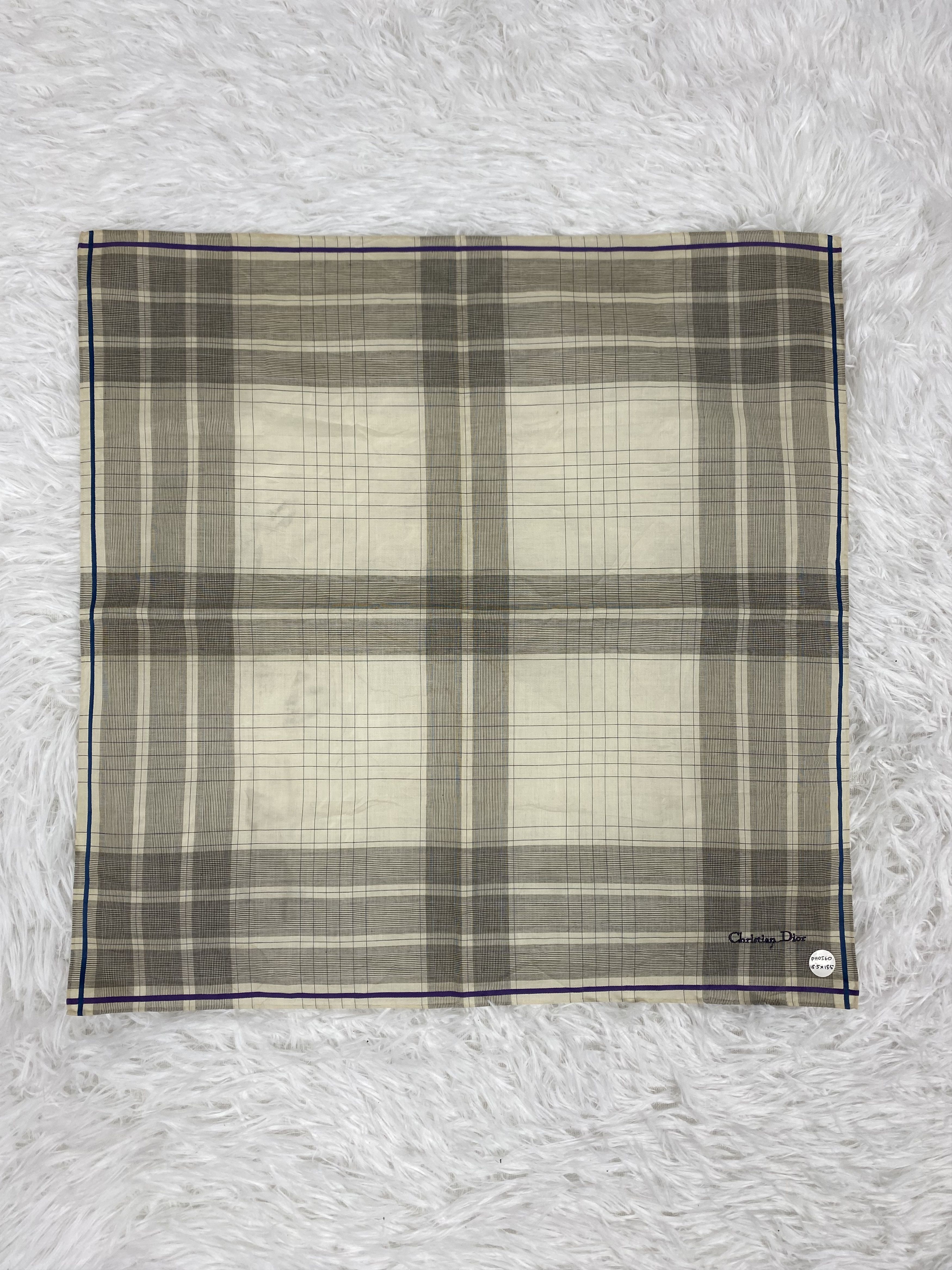 Vintage Vintage Christian Dior Handkerchief Neckerchief PH0540 Size ONE SIZE - 3 Thumbnail