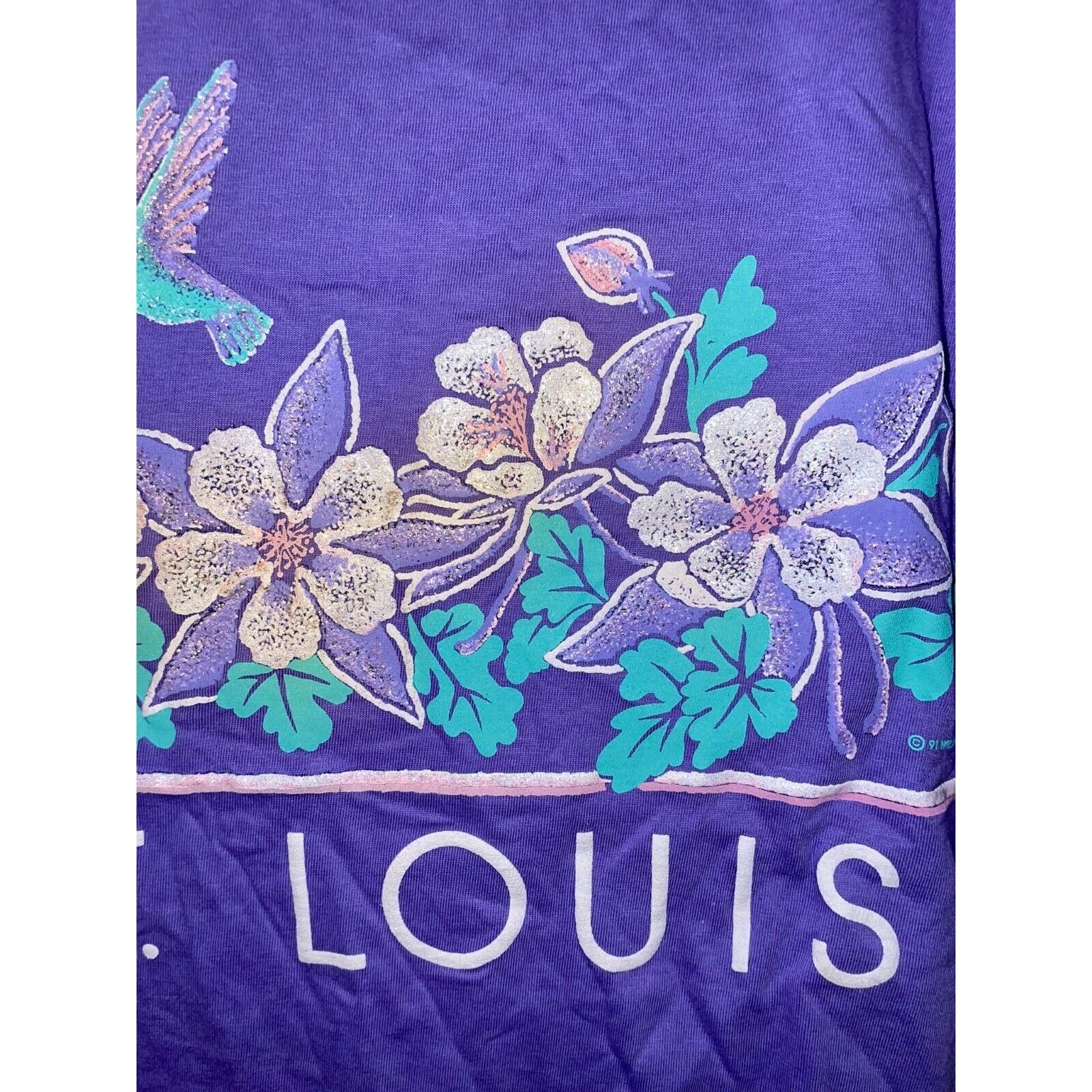 Jerzees Vintage St. Louis Shirt Tee Tennesee Smoky VTG M 90s Size US M / EU 48-50 / 2 - 4 Thumbnail