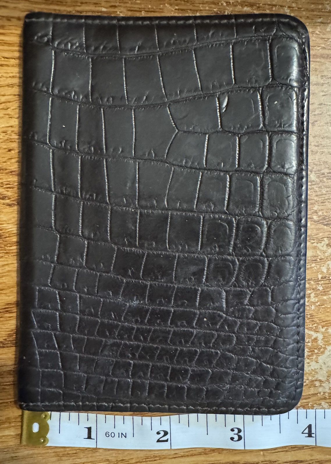 Stefano Ricci Crocodile Bifold Card Case Size ONE SIZE - 7 Thumbnail