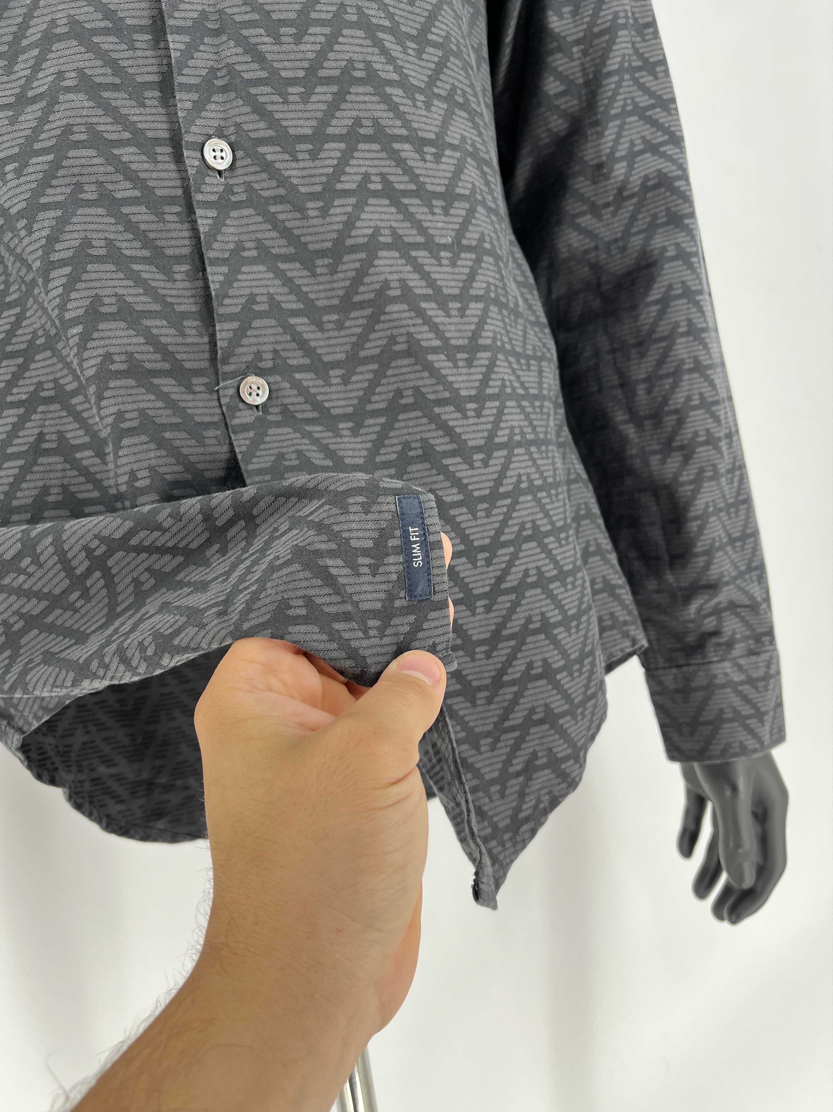 Giorgio Armani × Vintage Vintage Shirt Armani Collezioni JEANS Size XL Rare Size US L / EU 52-54 / 3 - 9 Thumbnail