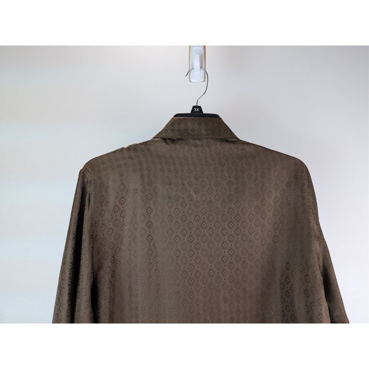 Saint Laurent Paris o1rshd1 Button Shirt in Brown Size US S / EU 44-46 / 1 - 11 Thumbnail