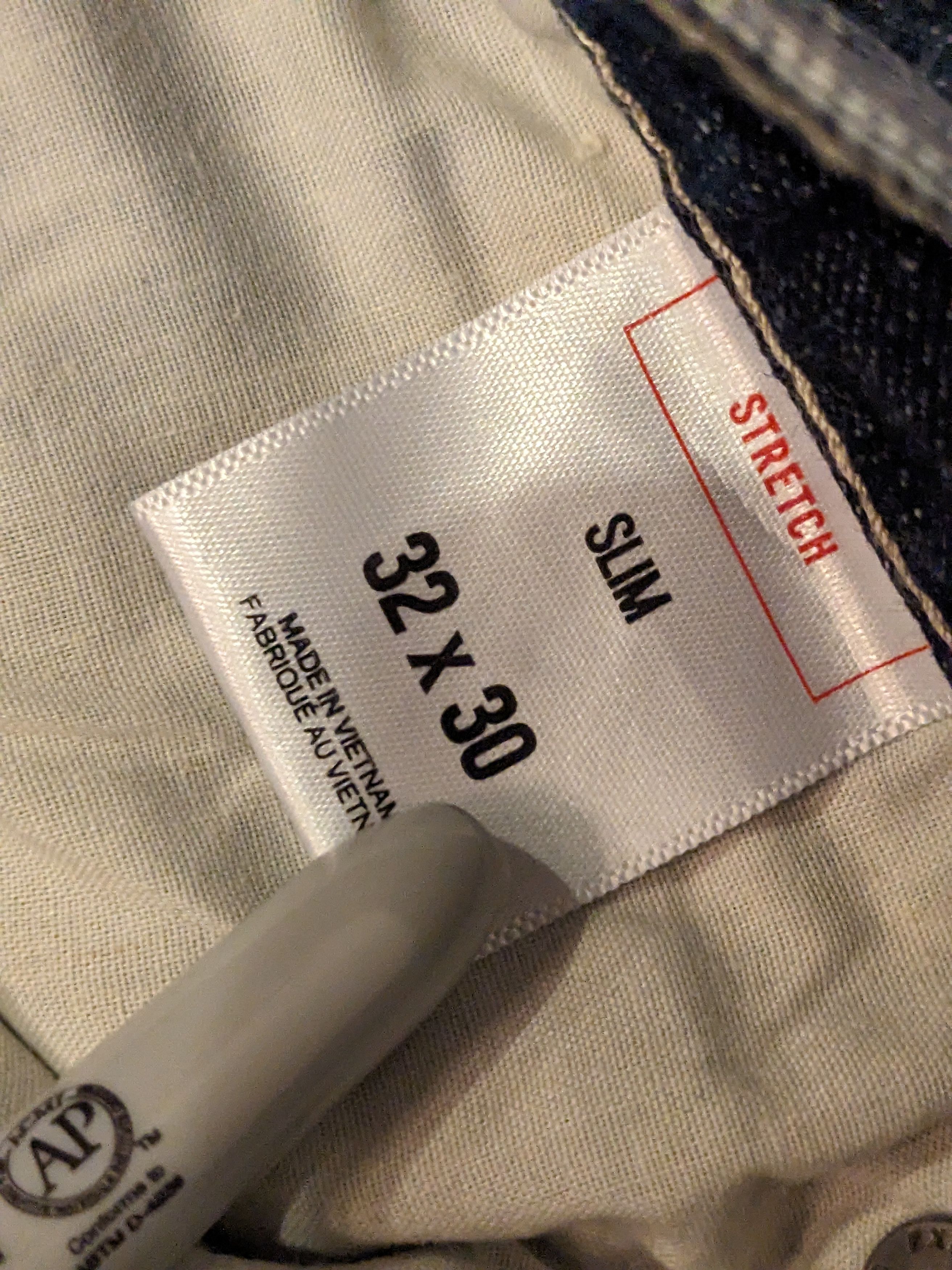 Designer × Express Express 32 x 30 Slim Stretch Denim Jeans Size US 32 / EU 48 - 5 Thumbnail