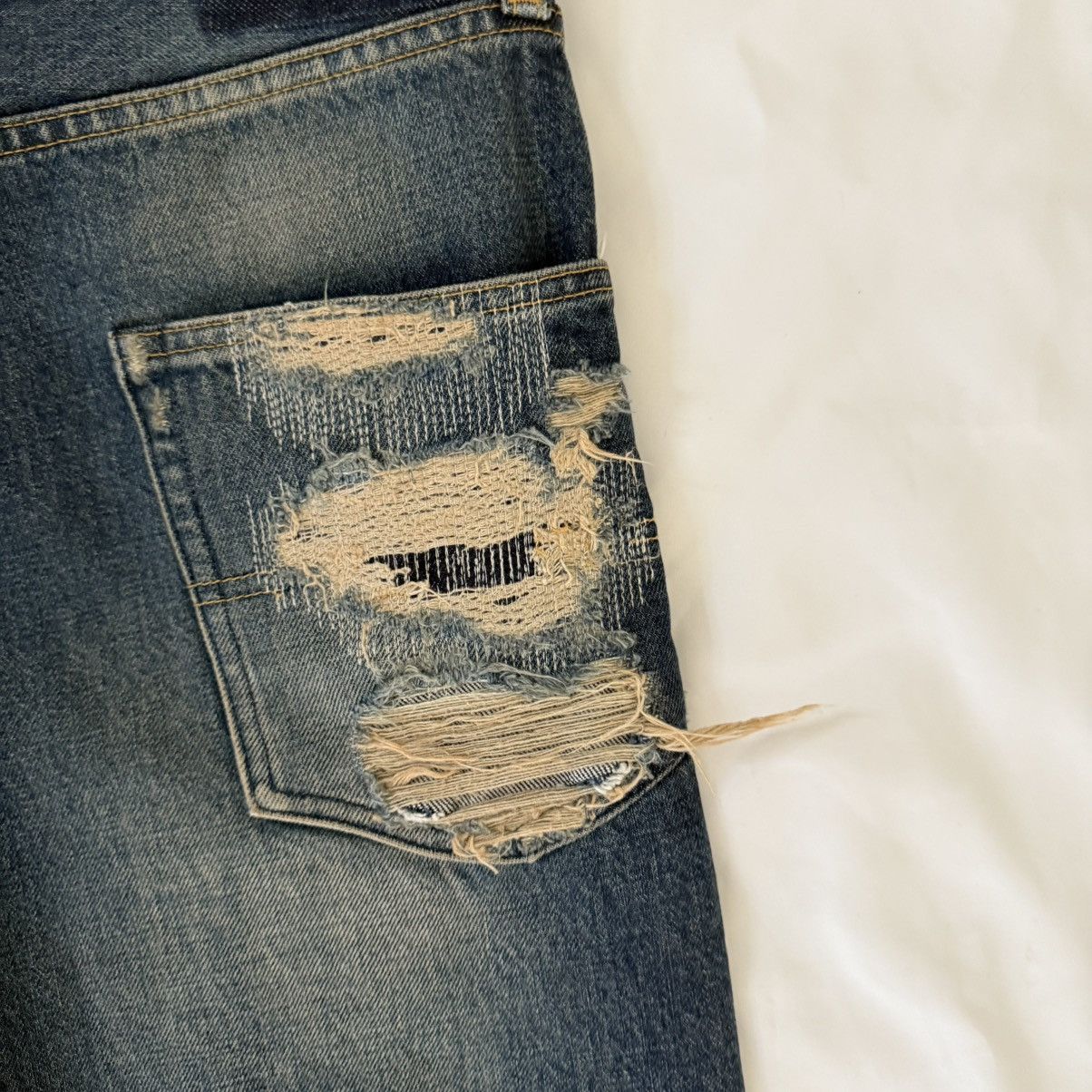 Jun Takahashi × Undercover Undercover ‘05 Skull Denim Size 3 Size US 33 - 4 Thumbnail
