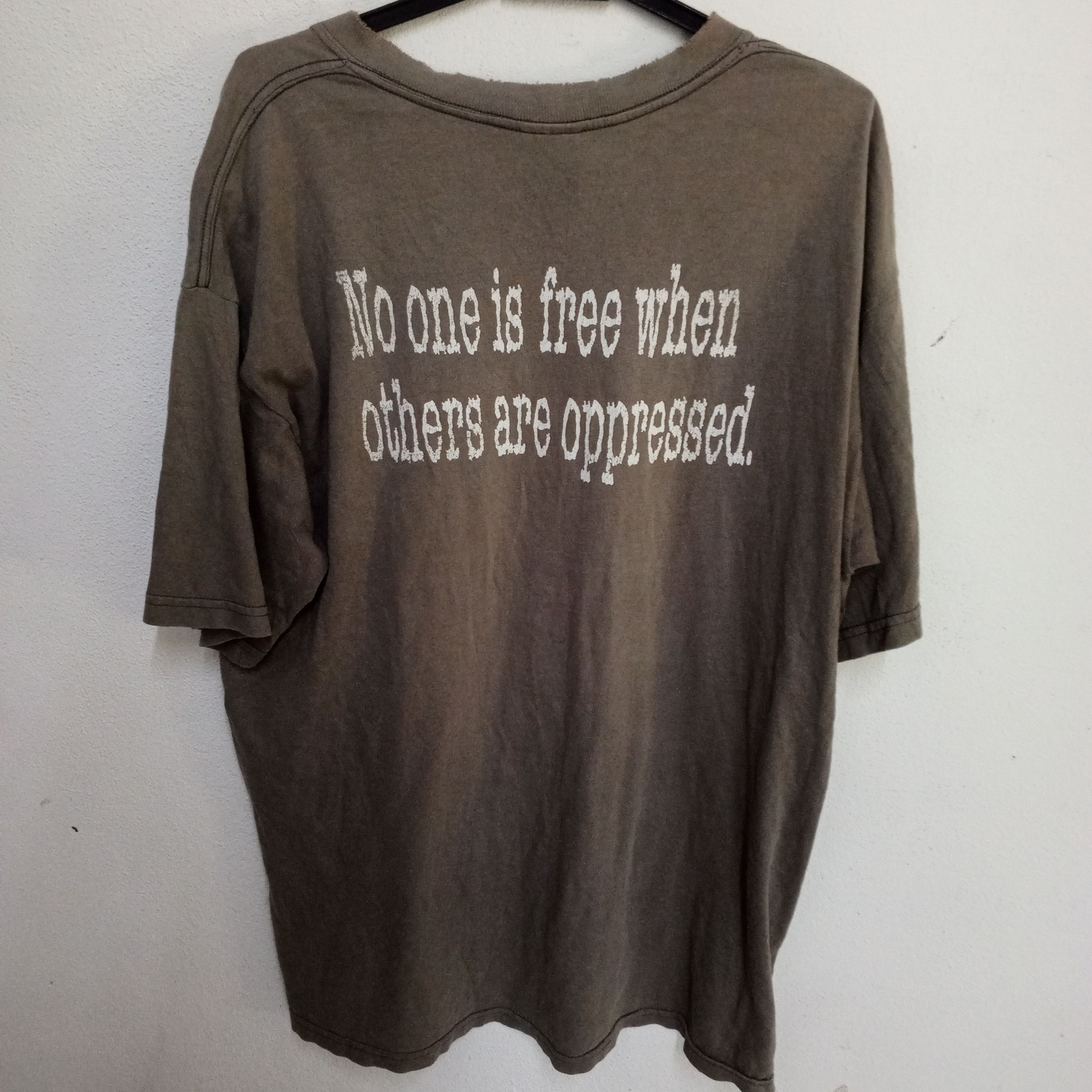 Band Tees × Vintage GILDAN BAND TEES ANTI FLAG Size US L / EU 52-54 / 3 - 2 Thumbnail