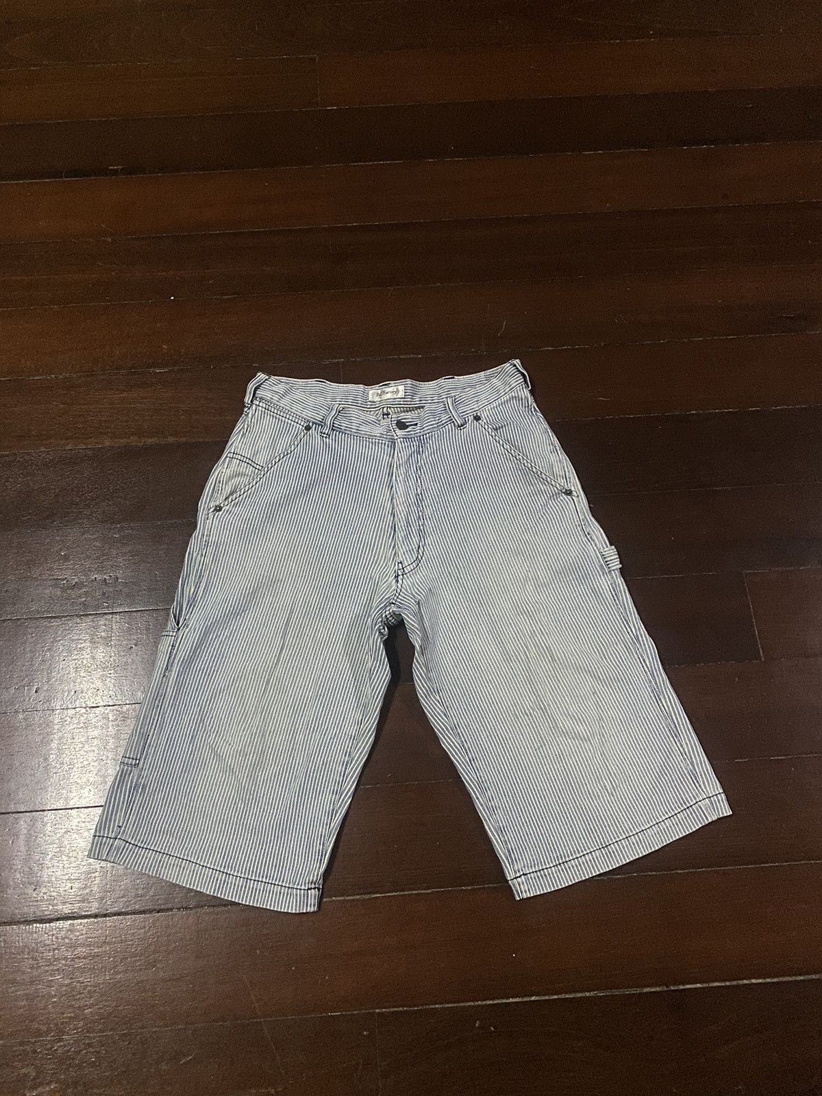 Japanese Brand FIRE 🔥 B.C FACTORY HICKORY PANT DISTRESSED Size US 33 - 1 Thumbnail