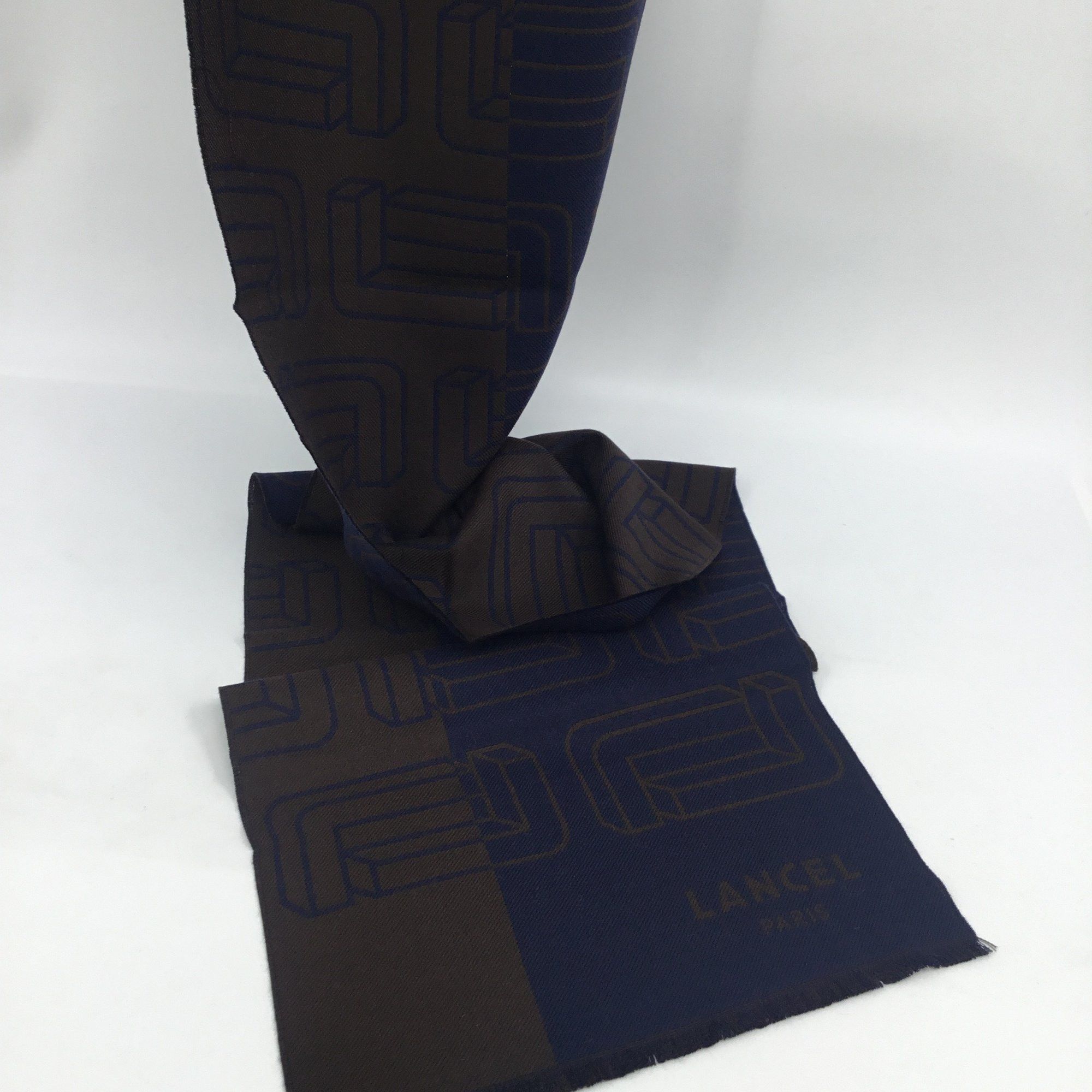 Lancel Wool scarf & pocket square Lancel Size ONE SIZE - 9 Thumbnail