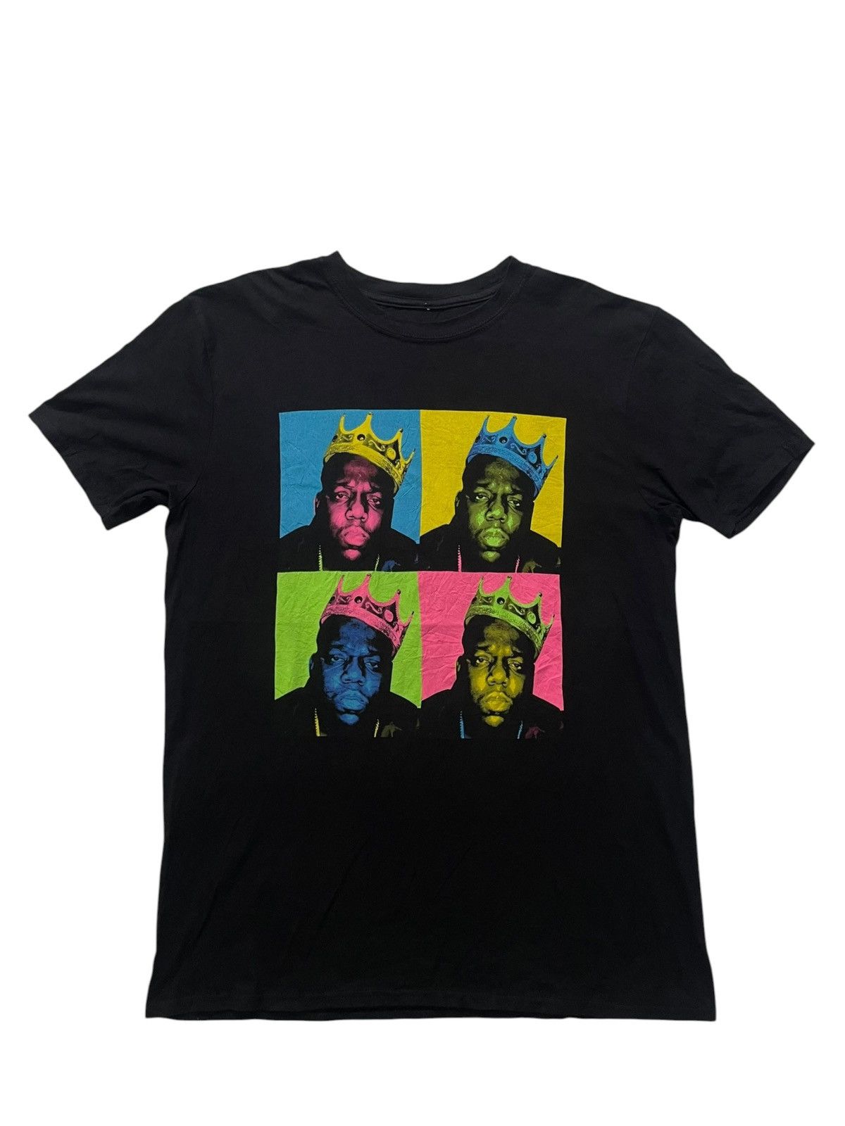 Band Tees The Notorious B.I.G Biggie - Andy Warhol Pop Art Design Tee Size US L / EU 52-54 / 3 - 1 Thumbnail