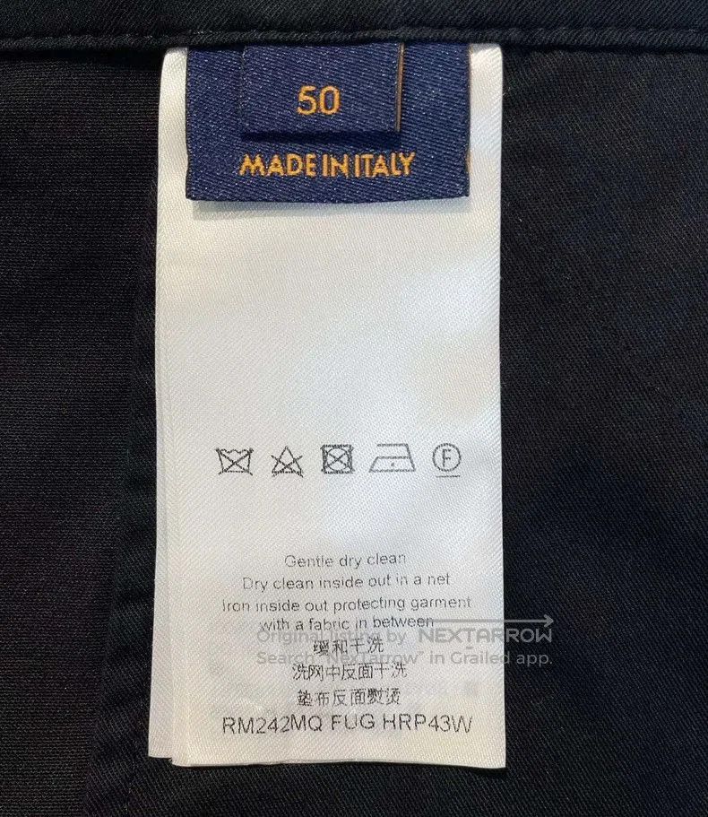 Louis Vuitton Louis Vuitton 2024 Flocked Black Shorts. Size US 35 - 7 Thumbnail