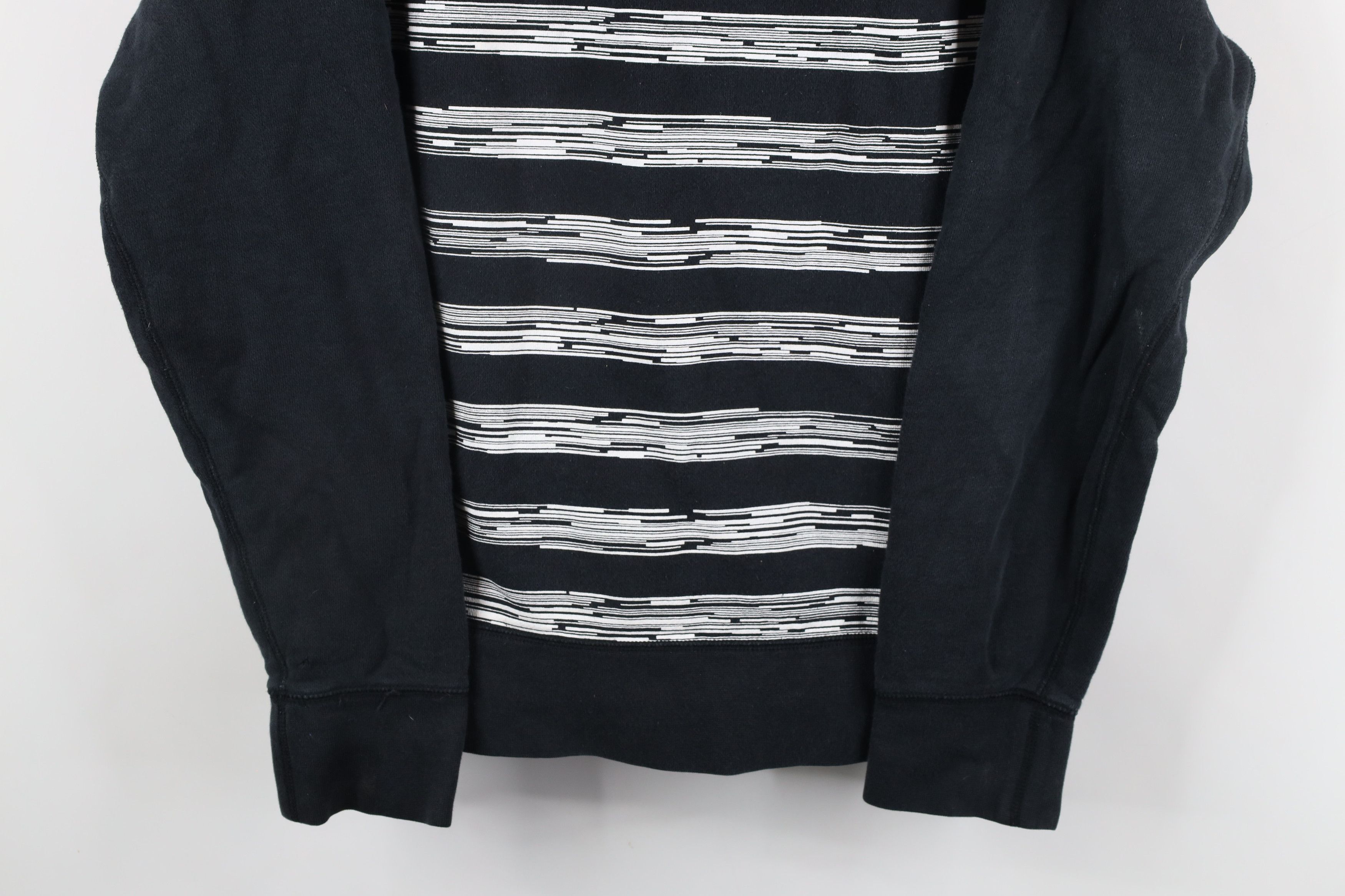 Nike × Vintage Vintage Nike Sportswear Striped Box Logo Crewneck Sweatshirt Size US XL / EU 56 / 4 - 3 Thumbnail