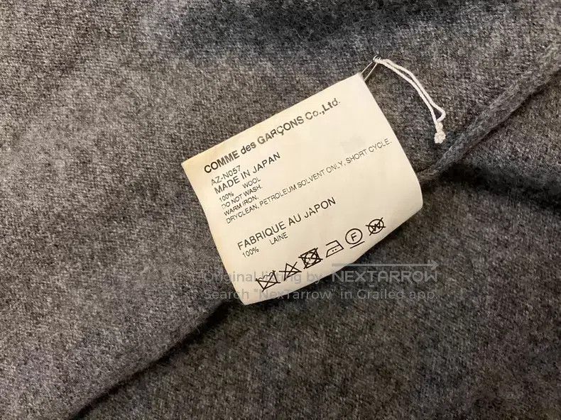 Comme des Garcons Comme Des Garcons Wool Knit Cardigan Size L / US 10 / IT 46 - 4 Thumbnail