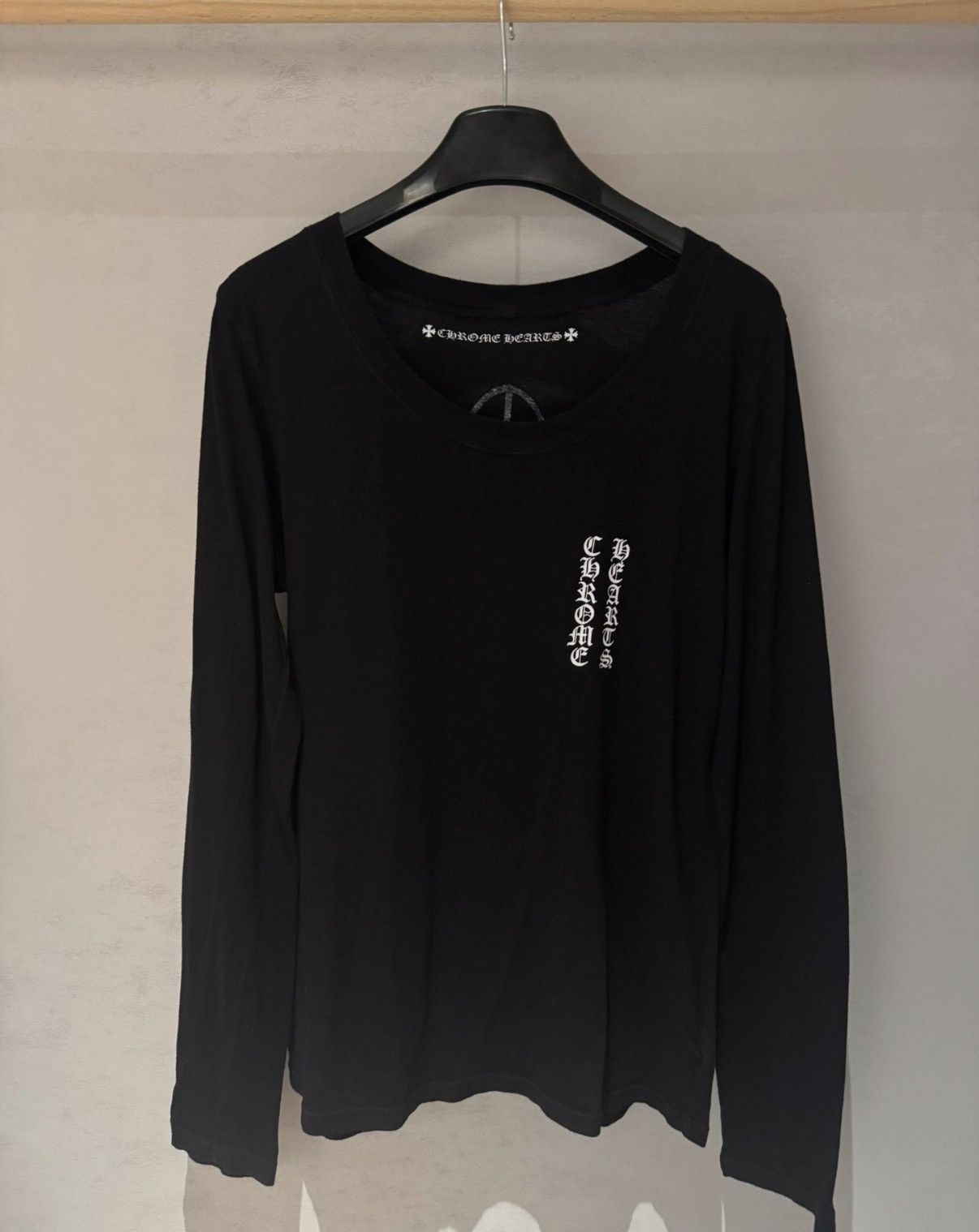 Chrome Hearts Chrome Hearts Sanskrit Sketch Oversized Cross Long-Sleeve Size US M / EU 48-50 / 2 - 2 Thumbnail