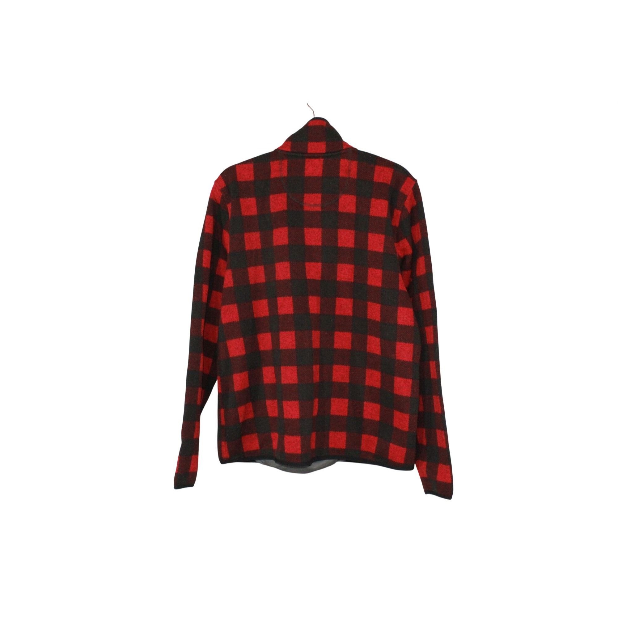 L.L. Bean LL Bean Men's Sweater Fleece Pullover Buffalo Plaid Outdoor Size US L / EU 52-54 / 3 - 2 Thumbnail