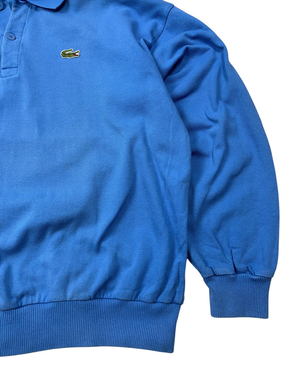 Lacoste × Vintage Vintage Lacoste Made in France Long Sleeve Polo Sweater Size US M / EU 48-50 / 2 - 3 Thumbnail