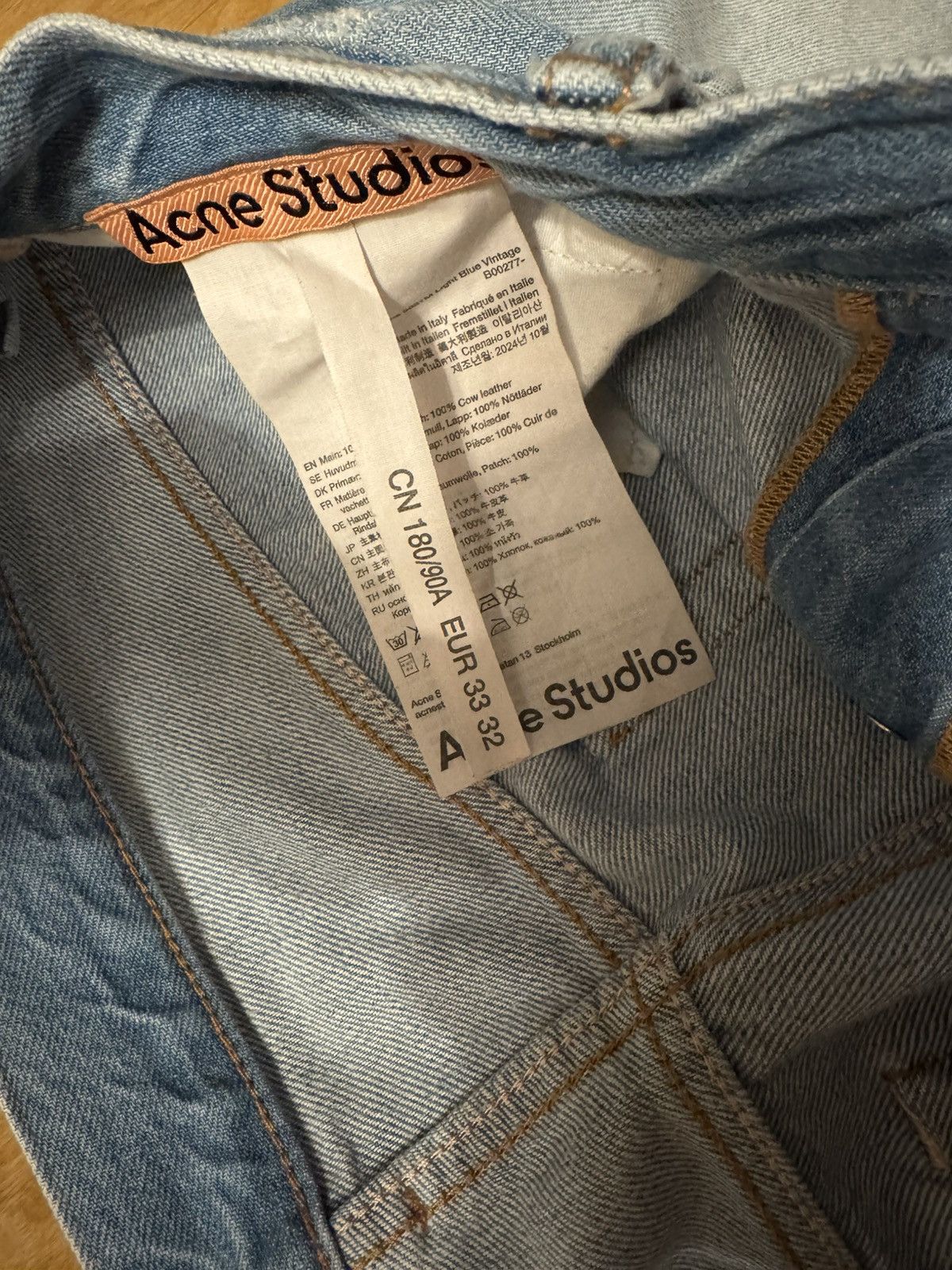Acne Studios acne studios 2021m denim Size US 33 - 5 Thumbnail