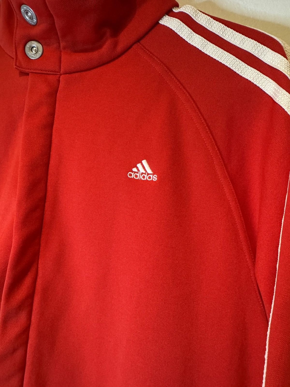 Adidas VINTAGE Adidas Adi Dassler Red Track Jacket Men's M | Grailed