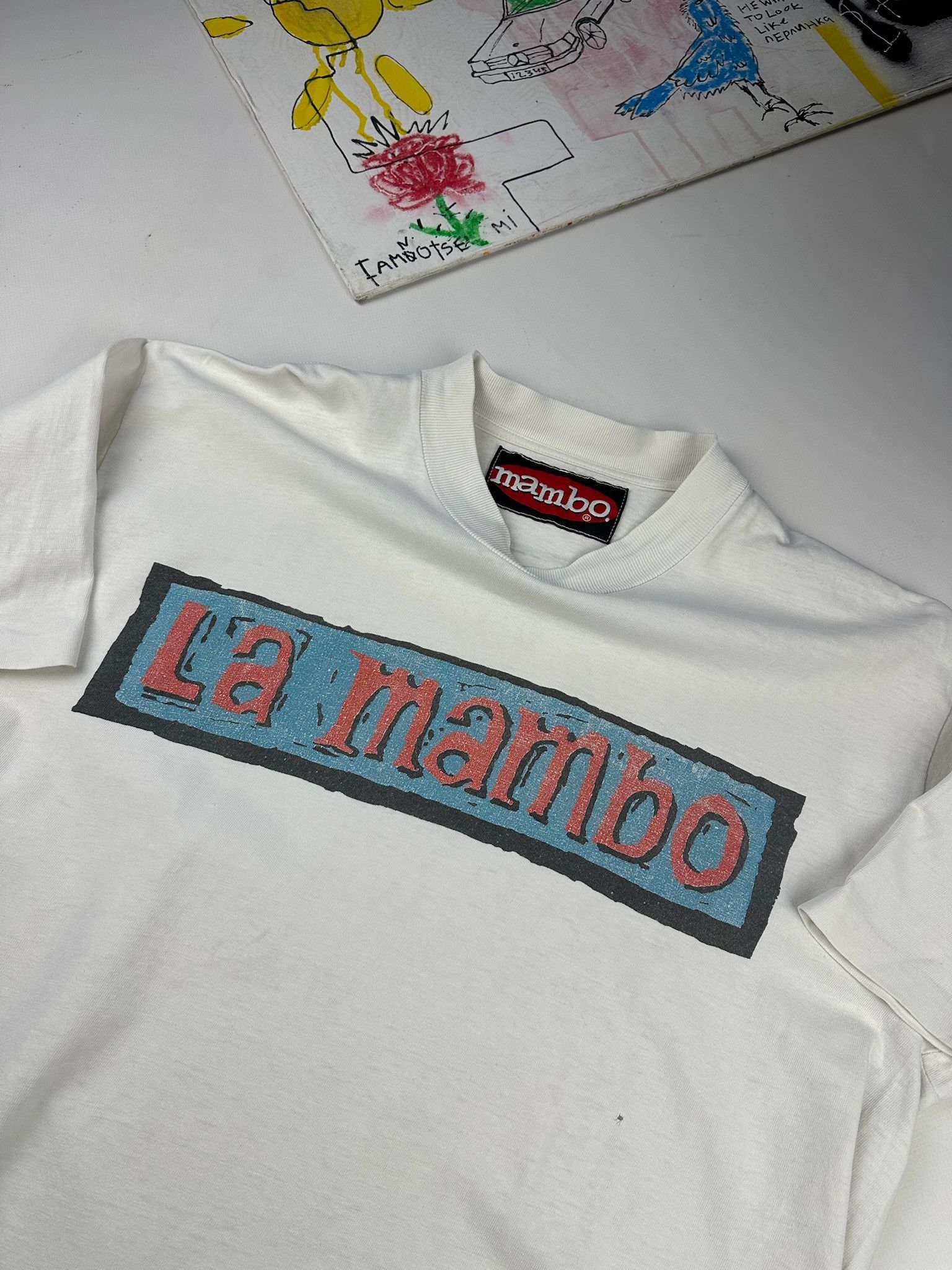 Vintage Vintage Mambo Tshirt surf Size US L / EU 52-54 / 3 - 8 Thumbnail