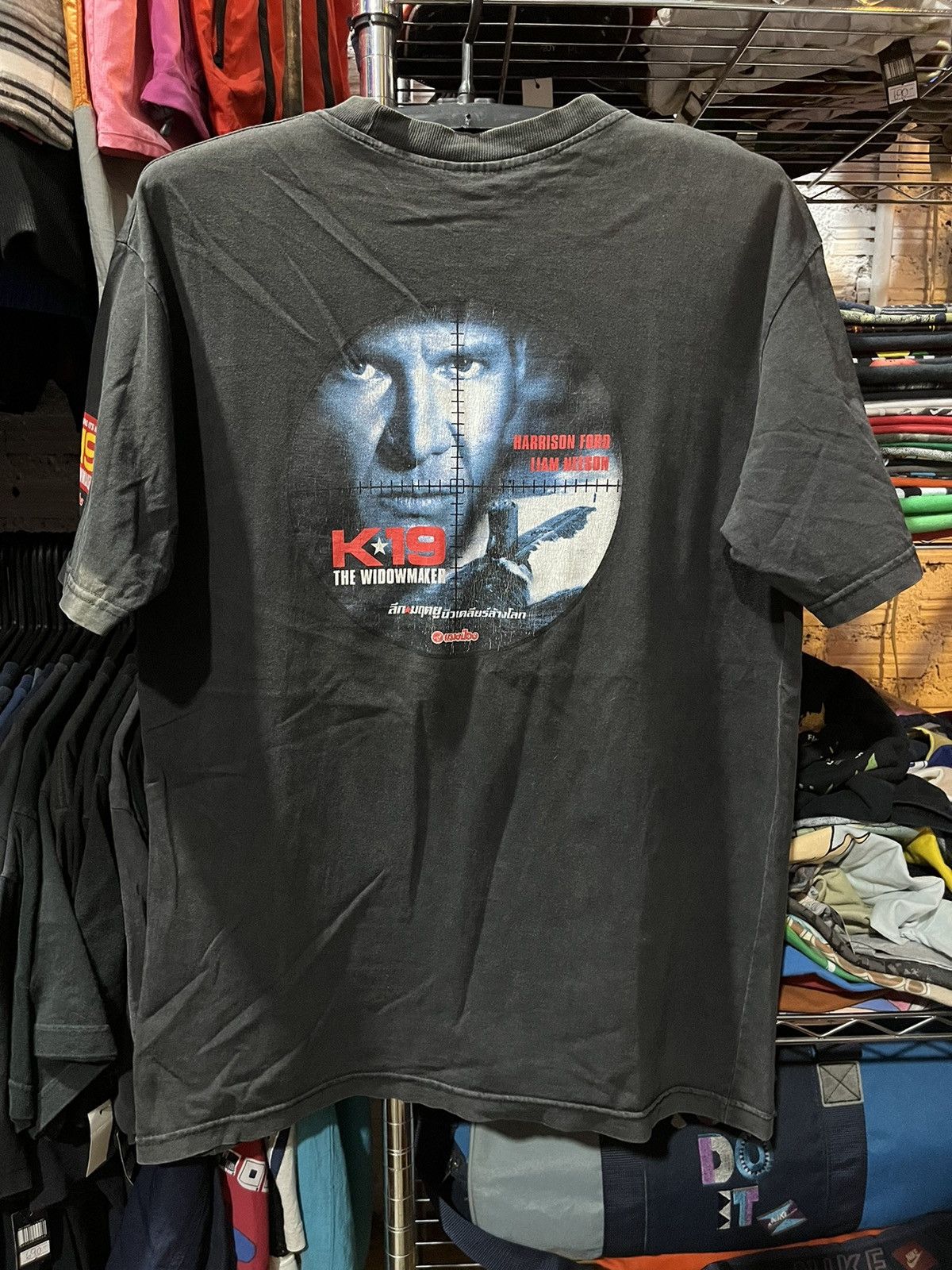 Vintage K-19 The Widowmaker Harrison Ford Movie Tee 00s Size US L / EU 52-54 / 3 - 1 Thumbnail