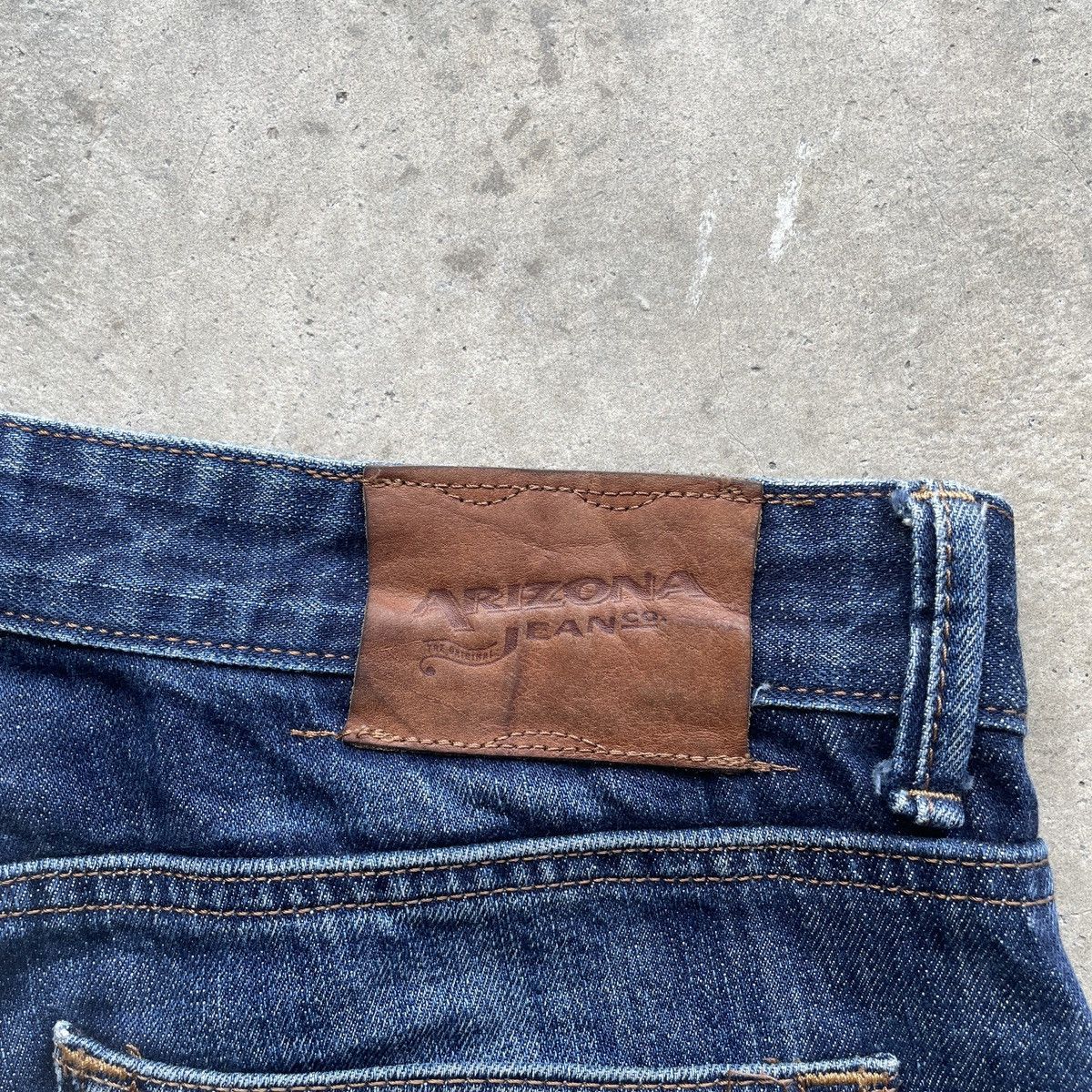 Japanese Brand Vintage AriZona Jeans Redline Faded Ripped Pants Distressed Size US 32 / EU 48 - 8 Thumbnail