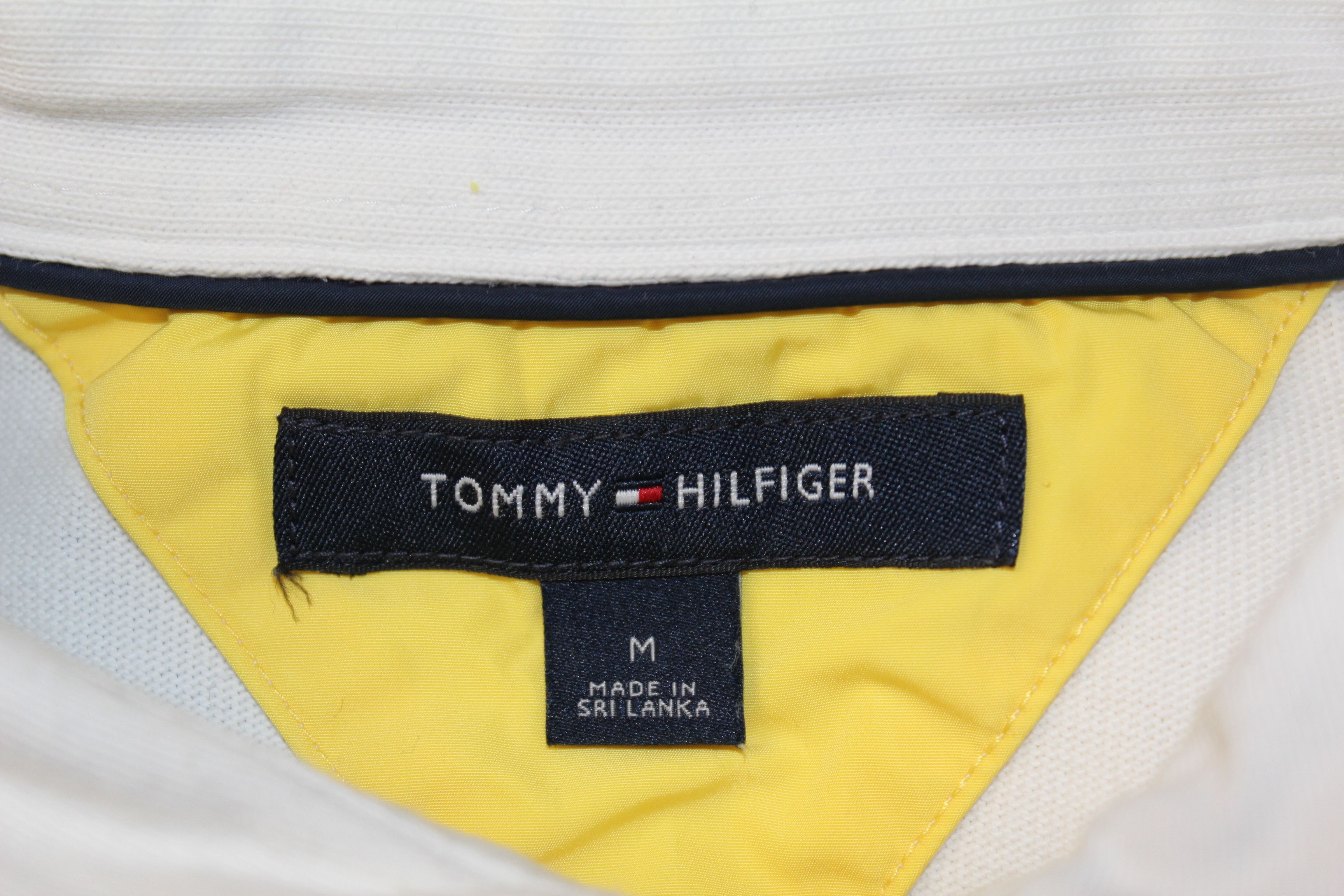 Tommy Hilfiger Men's Tommy Hilfiger Yellow Blue Rugby Shirt Size US M / EU 48-50 / 2 - 7 Thumbnail