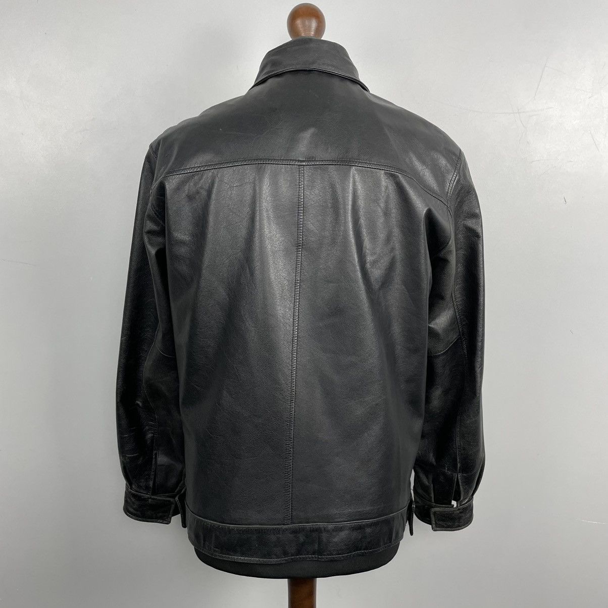 Genuine Leather Vintage Avantgarde Leather Moto jacket Y2k Size US M / EU 48-50 / 2 - 6 Thumbnail