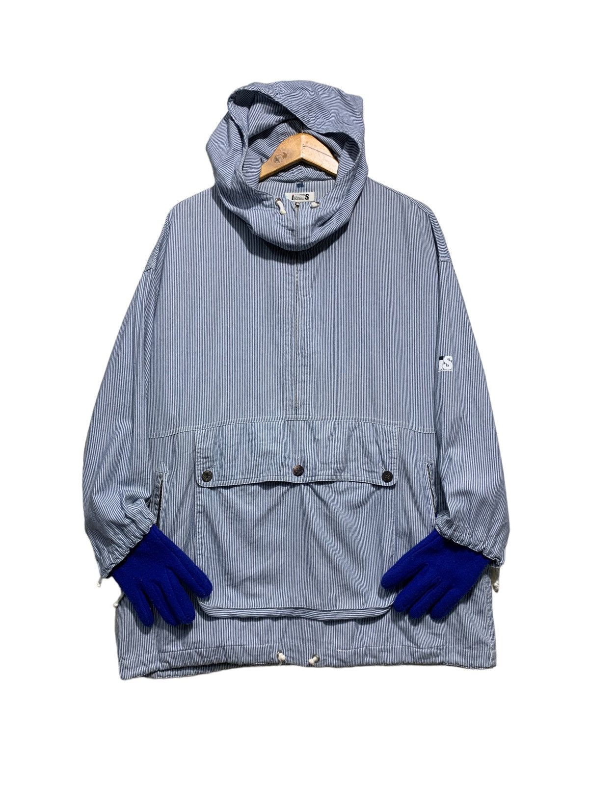 Issey Miyake 🔥RARE VTG 80S ISSEY MIYAKE MONKEY POCKET ANORAK JACKETS Size US XL / EU 56 / 4 - 2 Thumbnail