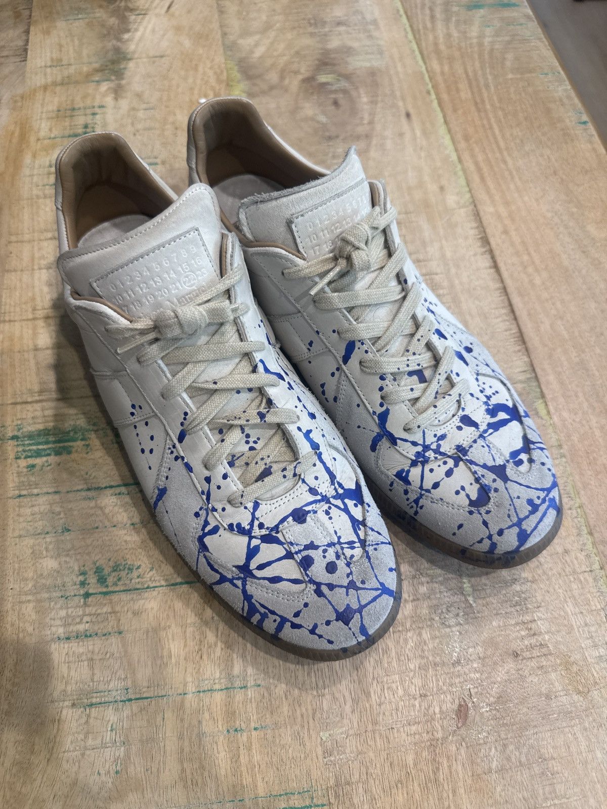Maison Margiela GAT paint splatters Size US 12.5 / EU 45-46 - 8 Thumbnail