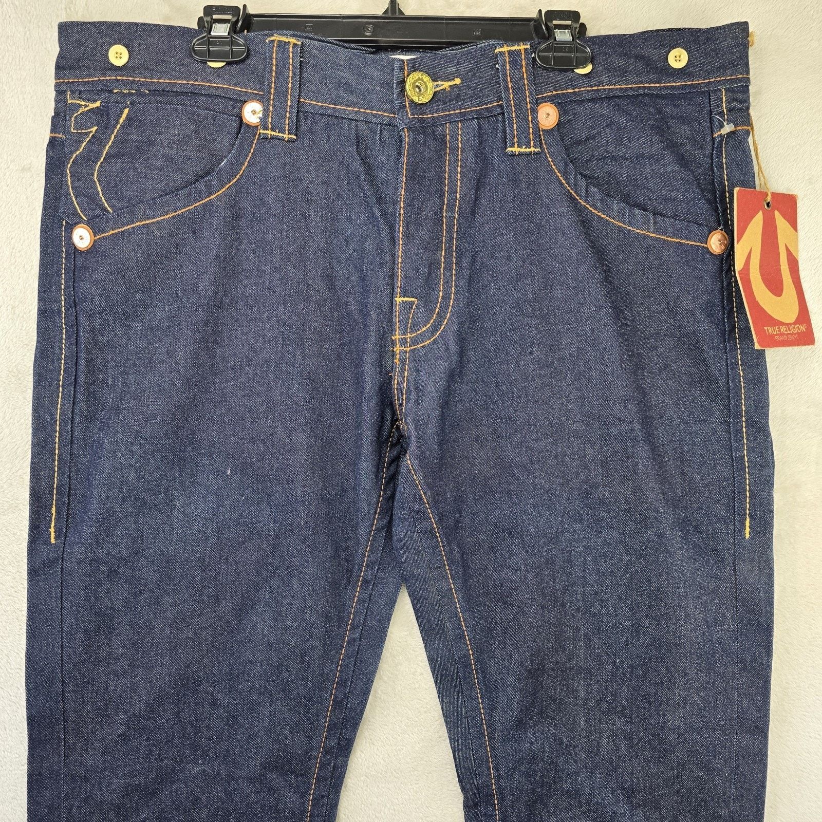 True Religion True Religion Jeans 38 Fits 42x34 Limited Edition 0001-1510 Size US 38 / EU 54 - 3 Thumbnail