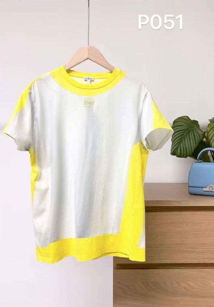 Loewe LOEWE Colorblock Geometric Logo T-shirt Size US S / EU 44-46 / 1 - 1 Thumbnail