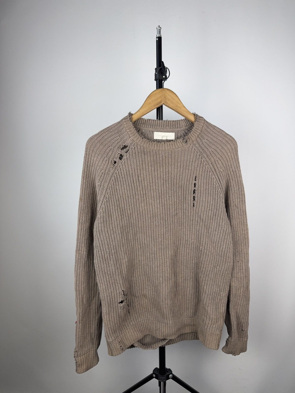 Japanese Brand Vintage 90s Distressed Japanese style sweater Size US M / EU 48-50 / 2 - 1 Thumbnail