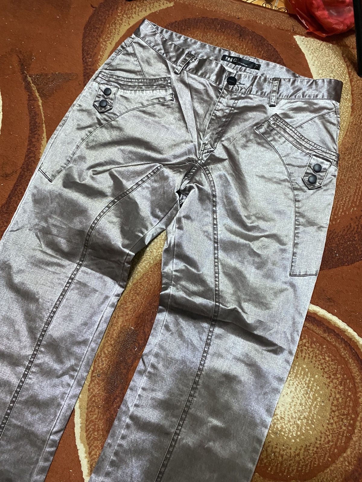 If Six Was Nine × Japanese Brand Vintage INC incomparable Silver Denim Jeans If Six Was Nine Size US 34 / EU 50 - 3 Thumbnail