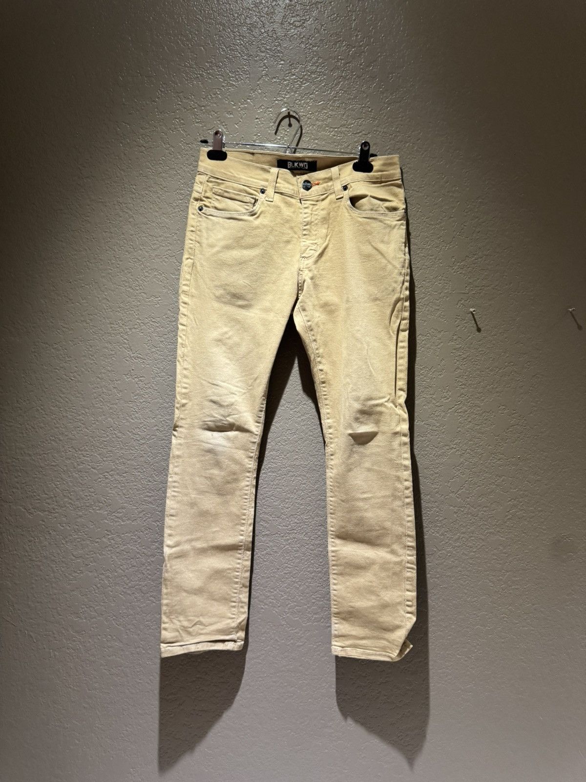 Other BLKWD Beige Tan Slim Skinny Pants 30 Marks Fading Size US 30 / EU 46 - 1 Thumbnail