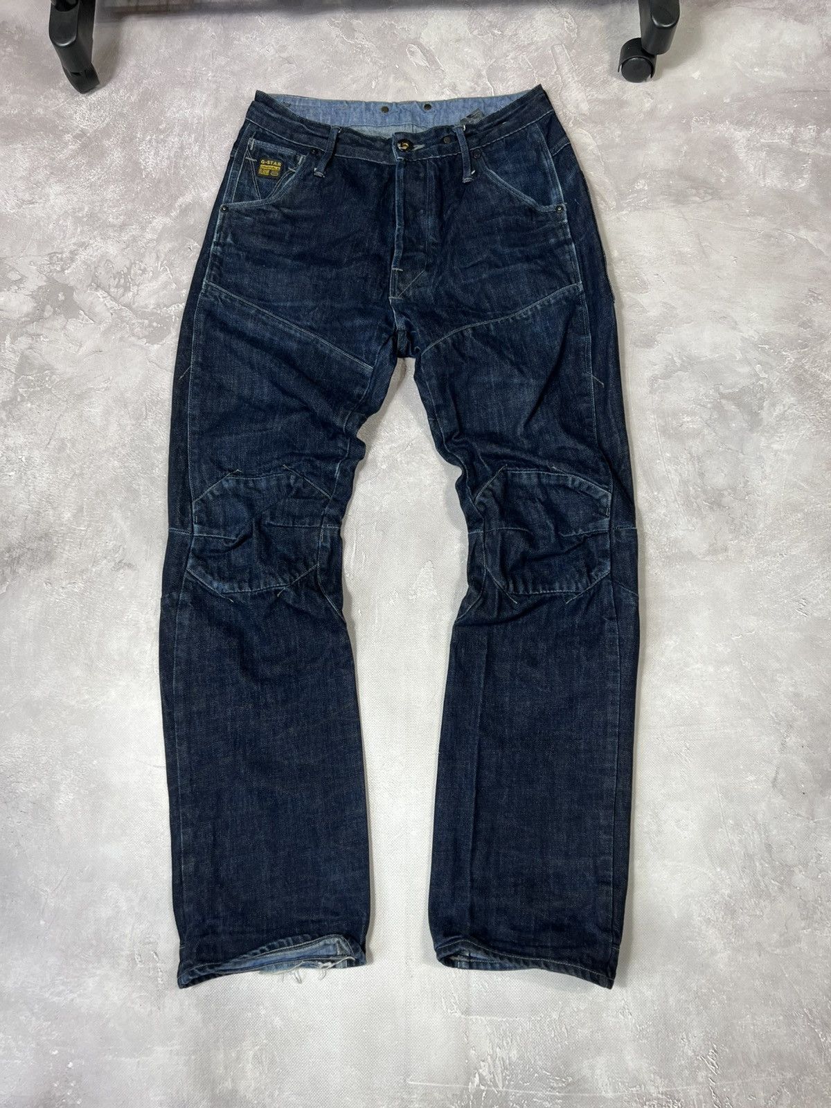 G-Star Vintage Flared G-Star Raw Distressed Baggy Pants Size US 33 - 6 Thumbnail