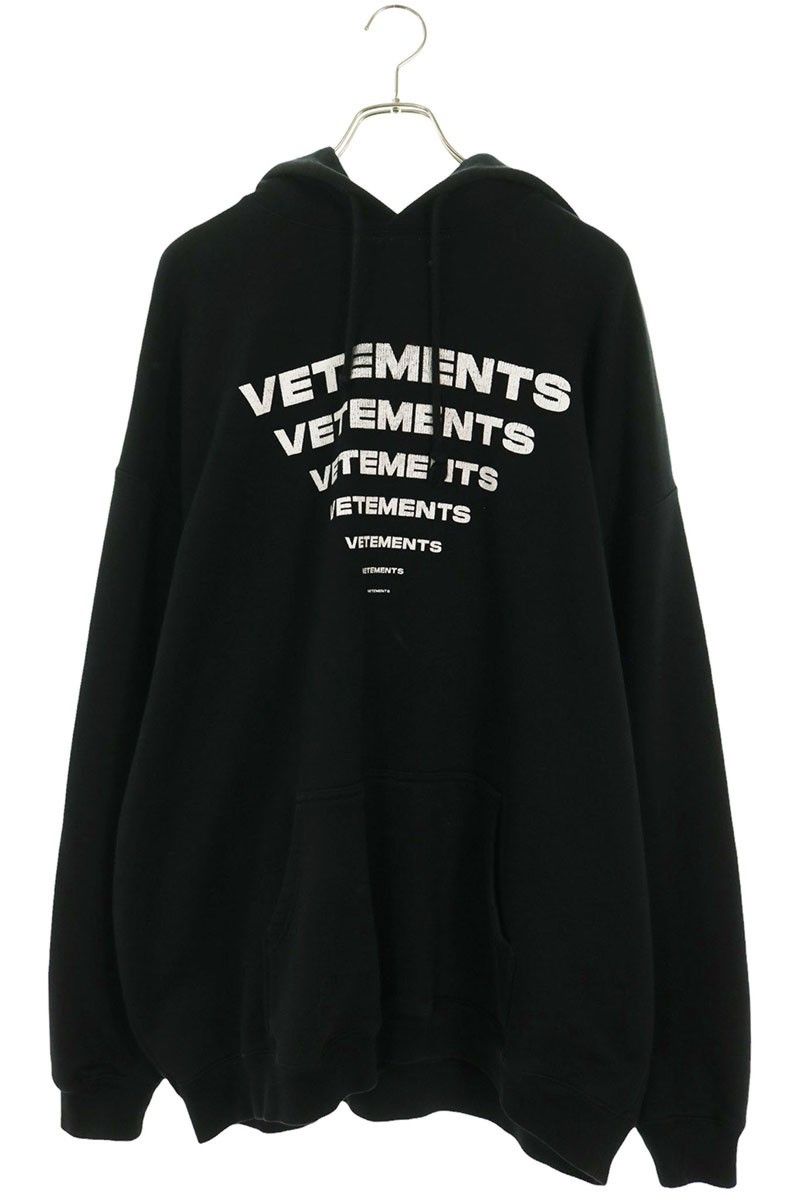 Vetements SS22 Vetements Translation Label Side Tag Logo Hoodie