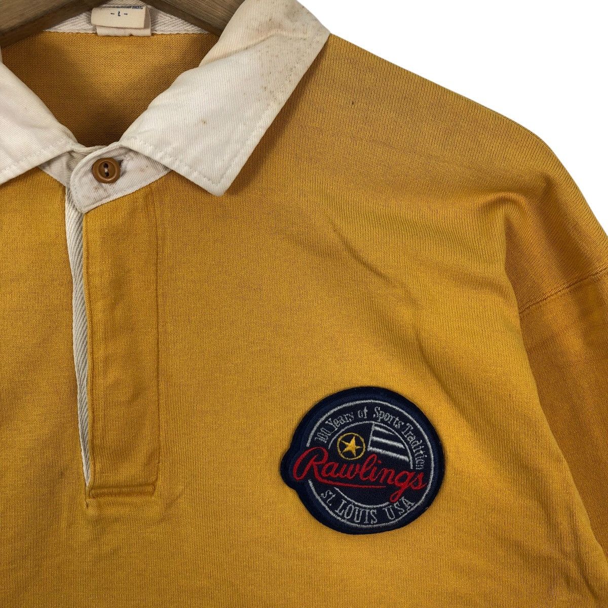 Vintage Vintage RAWLINGS Polos Rugby Size L Size US L / EU 52-54 / 3 - 3 Thumbnail