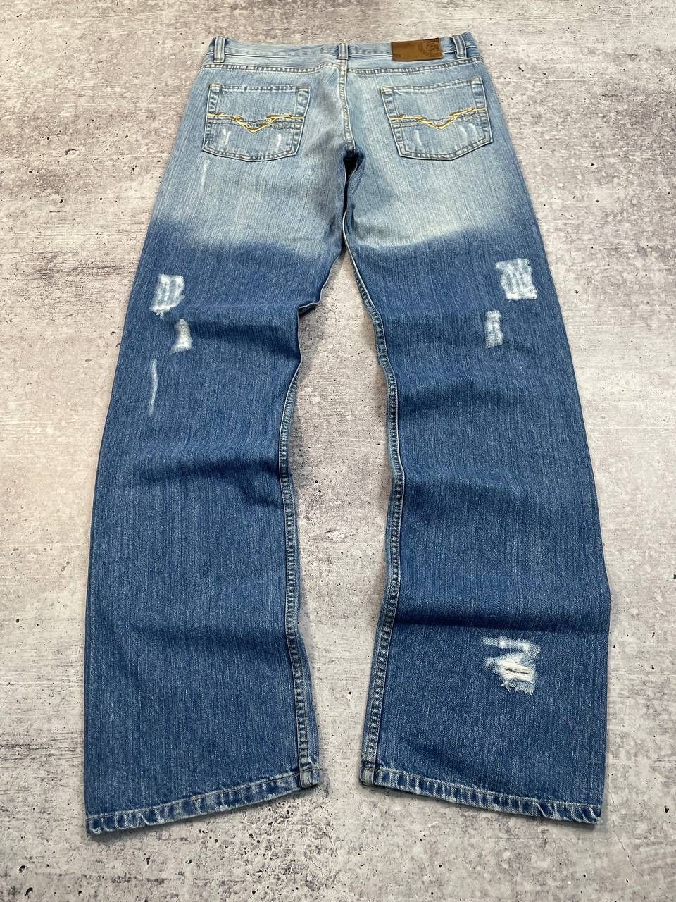 Diesel Vintage Crazy Diesel Distressed Denim Jeans Y2K Size US 34 / EU 50 - 5 Thumbnail