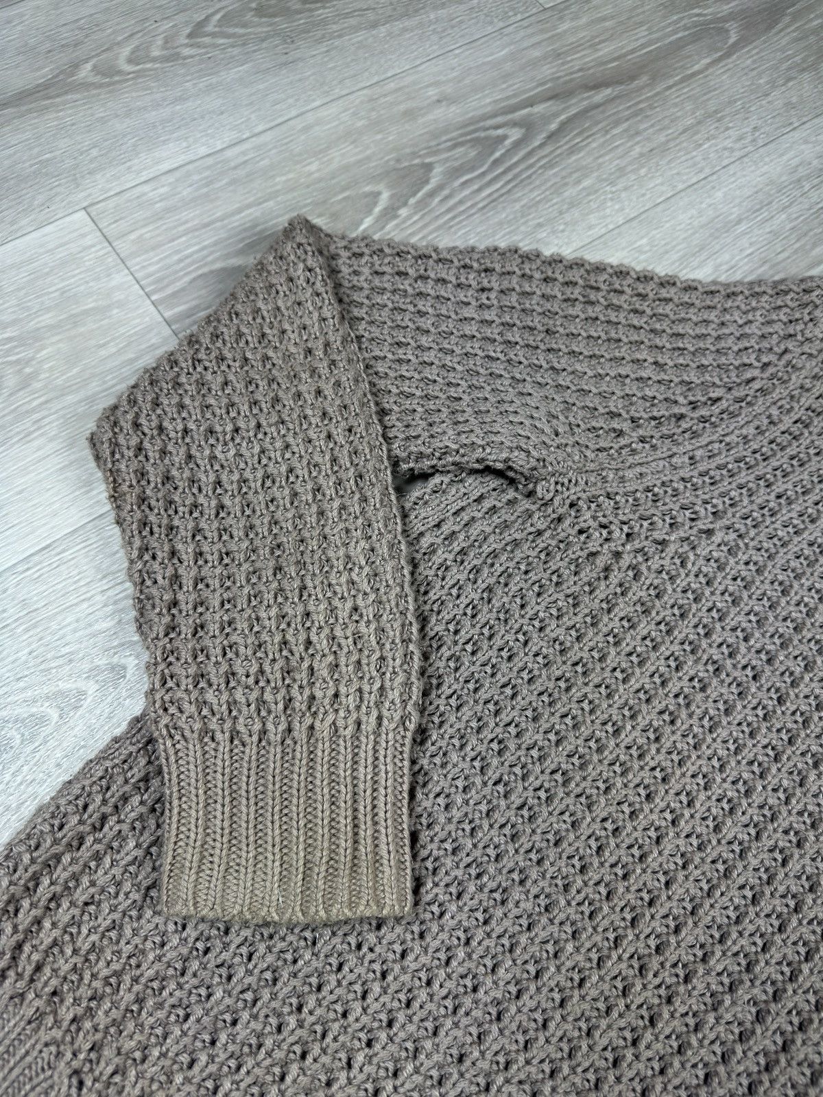 Allsaints Allsaints Chunky Open Knit Sweater Pullover Oversized L Size US XL / EU 56 / 4 - 7 Thumbnail