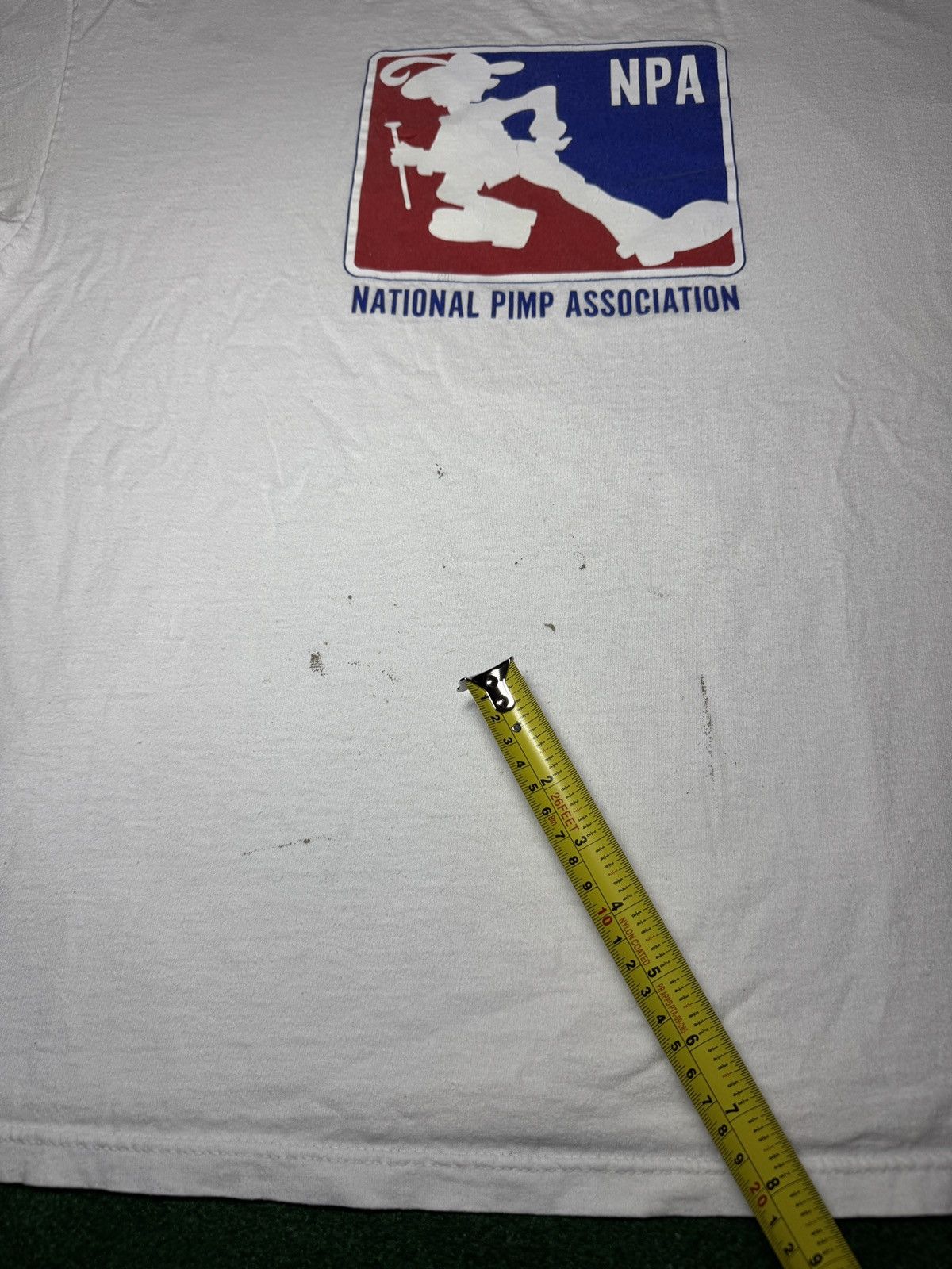 Vintage National Pimp Association NBA Parody NPA Y2K XL T Shirt Size US XL / EU 56 / 4 - 7 Thumbnail