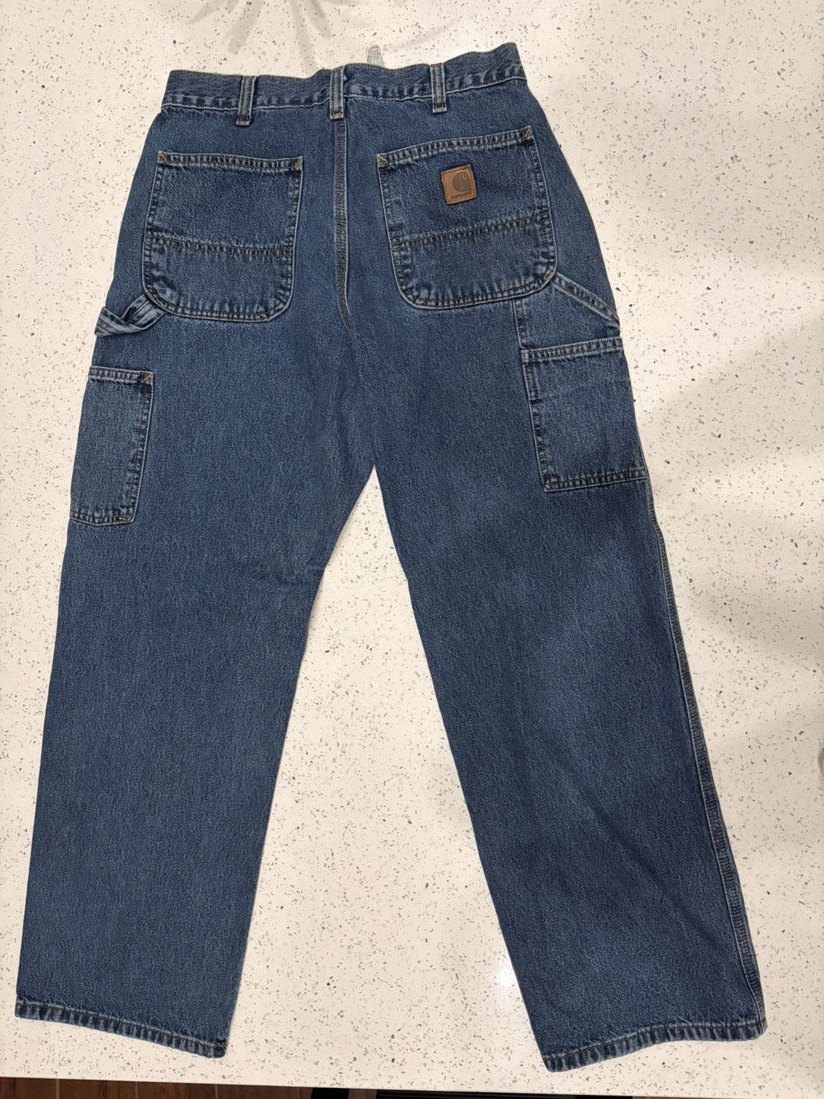 Carhartt Carhartt B13 DPS Men's Denim Blue Jeans Size 30x32 Size US 30 / EU 46 - 2 Thumbnail