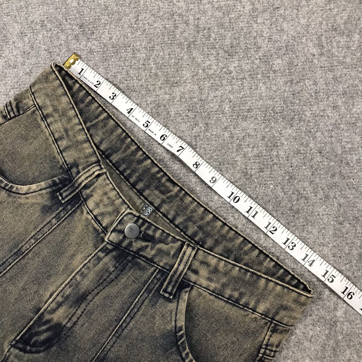 Japanese Brand DENIM RUSTY BAGGY MULTI POCKET JEANS PANTS Size US 29 - 10 Thumbnail