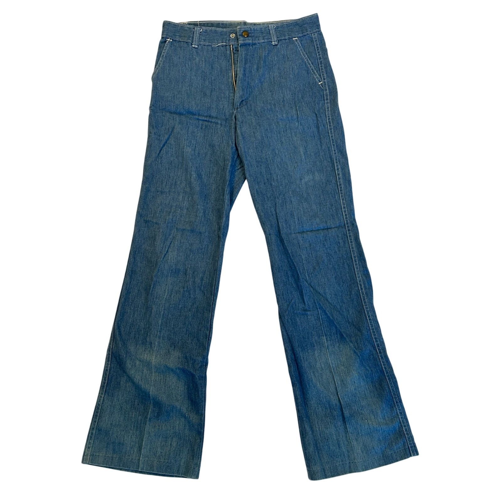 Sears Retro Revival: Classic Men’s 32x32 Denim with Vintage Flare Size US 32 / EU 48 - 1 Thumbnail