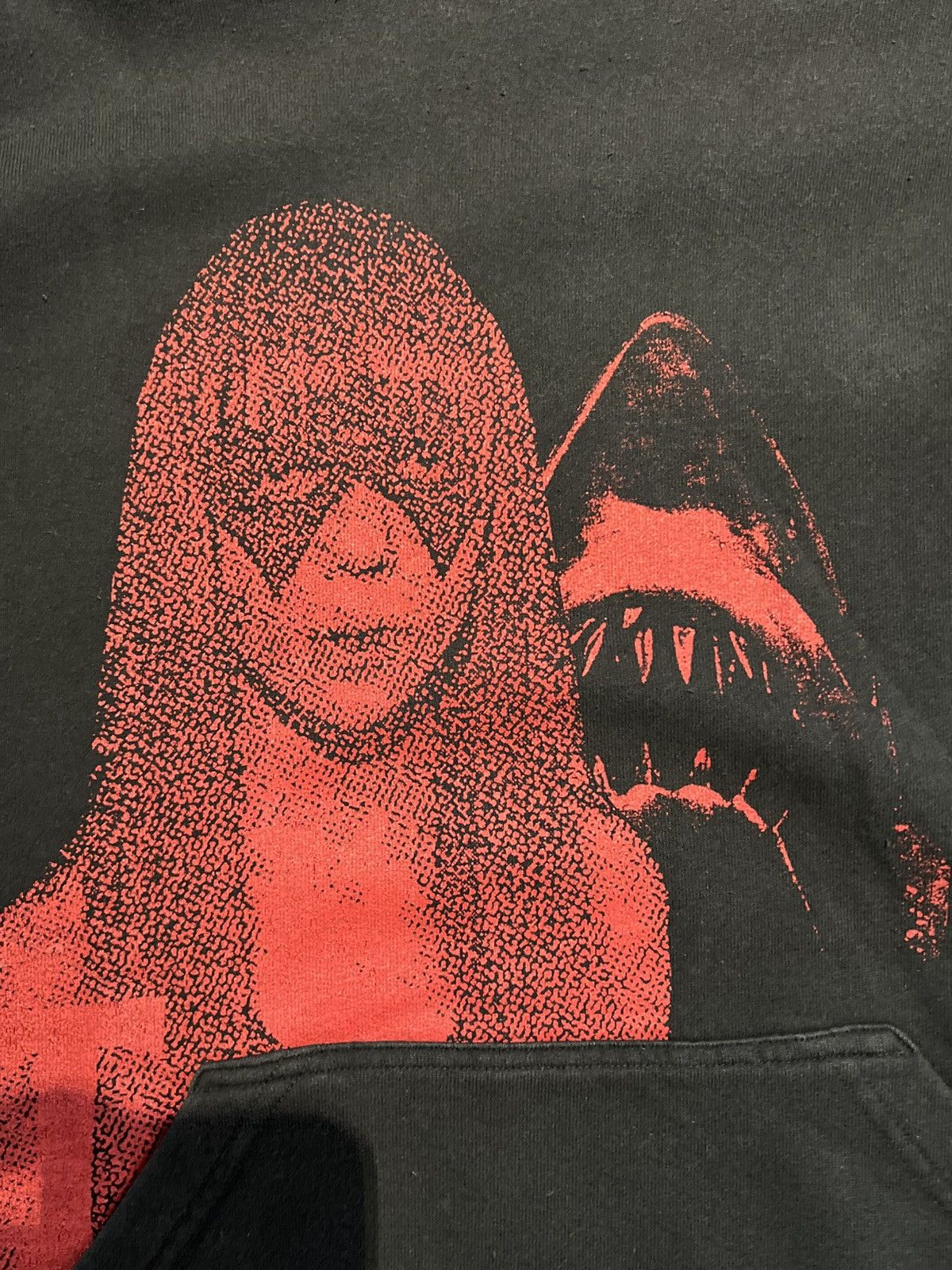 Raf Simons Raf Simons Spring Summer 2003 “Consumed” Red Penelope Hoodie Size US M / EU 48-50 / 2 - 2 Thumbnail