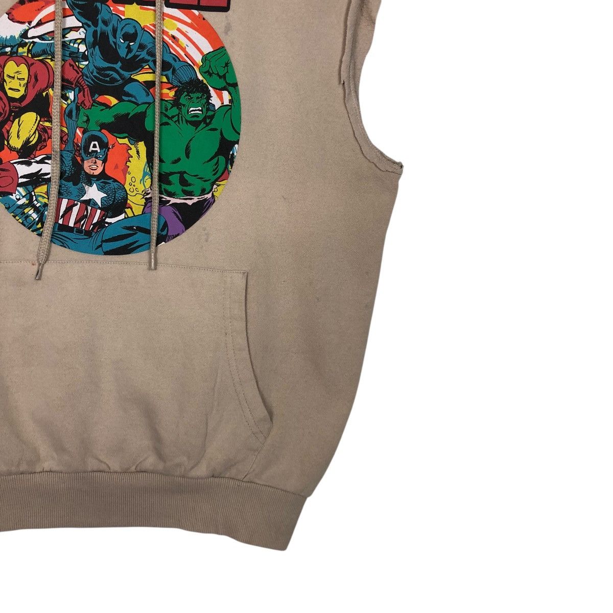 Cartoon Network 🔥VINTAGE VEST HOODIE STYLE PULL OVER MARVEL BIG LOGO Size US M / EU 48-50 / 2 - 7 Thumbnail