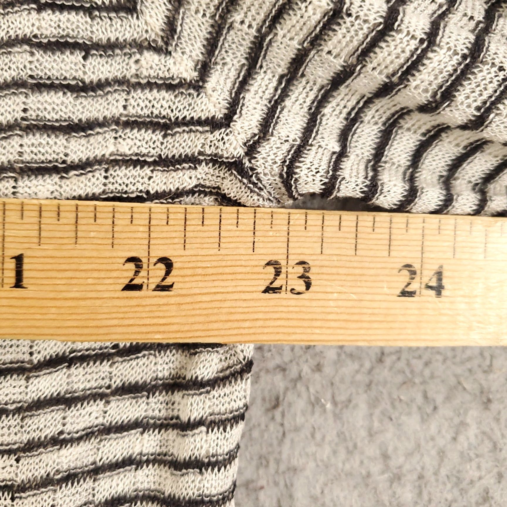 Eileen Fisher Eileen Fisher Cardigan Womens Medium Linen Blend Striped Sheer Black White Size M / US 6-8 / IT 42-44 - 4 Thumbnail