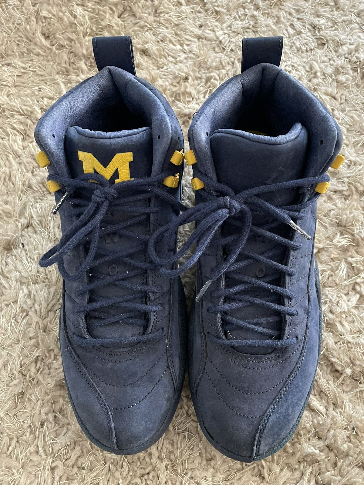 Jordan Brand Jordan 12 Michigan Size US 10 / EU 43 - 5 Thumbnail