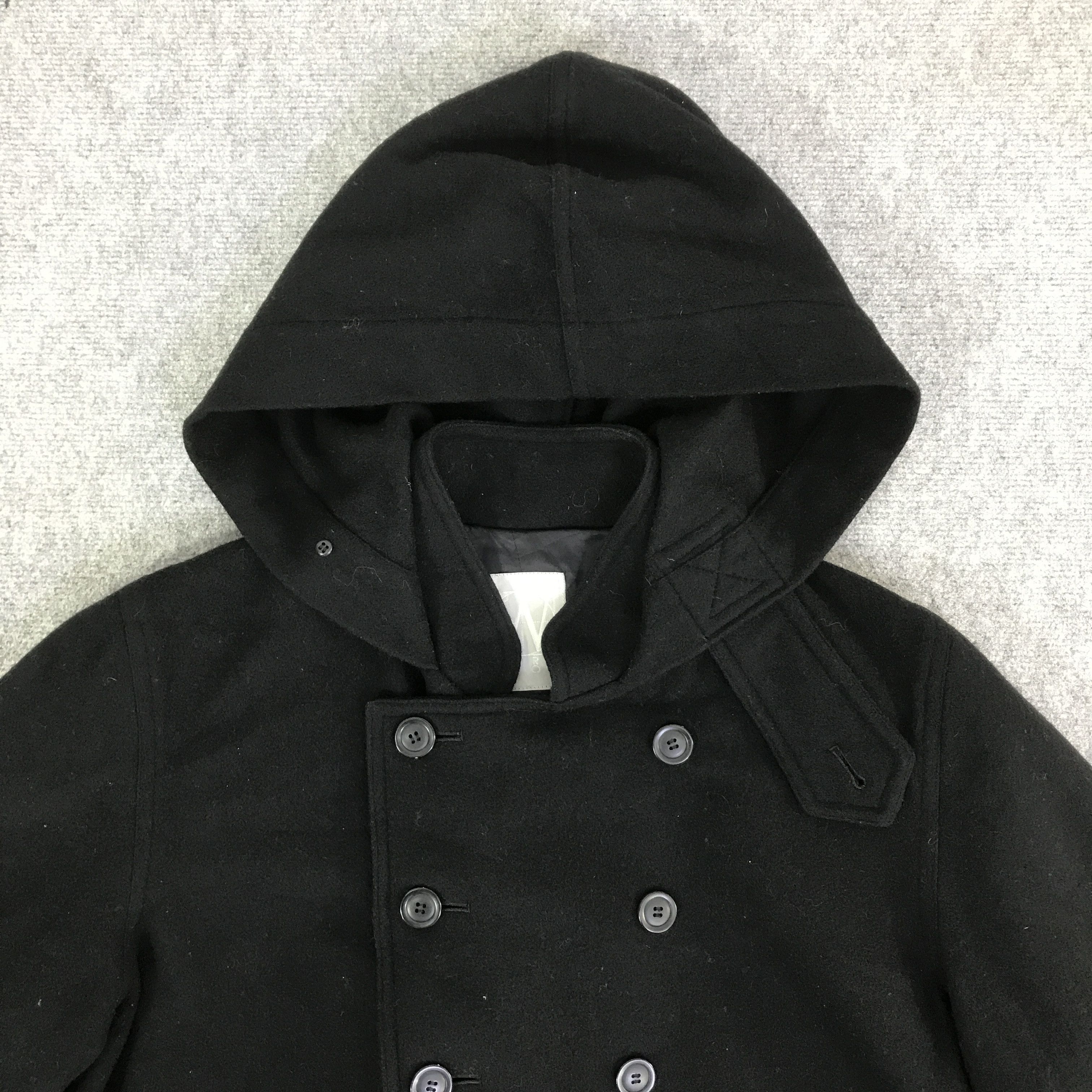 Yohji Yamamoto WORKSHOP BY YOHJI YAMAMOTO WOOL OVERSIZE JACKET K120B6 Size US L / EU 52-54 / 3 - 2 Thumbnail