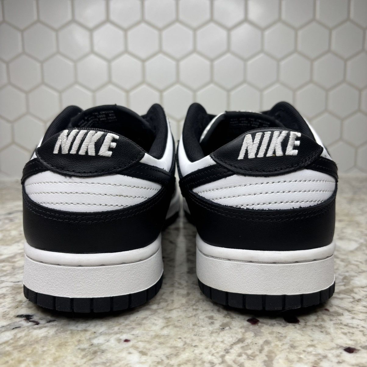 Nike Size 11 - Nike Dunk Low Black White 2023 Clean With Box Size US 11 / EU 44 - 8 Thumbnail